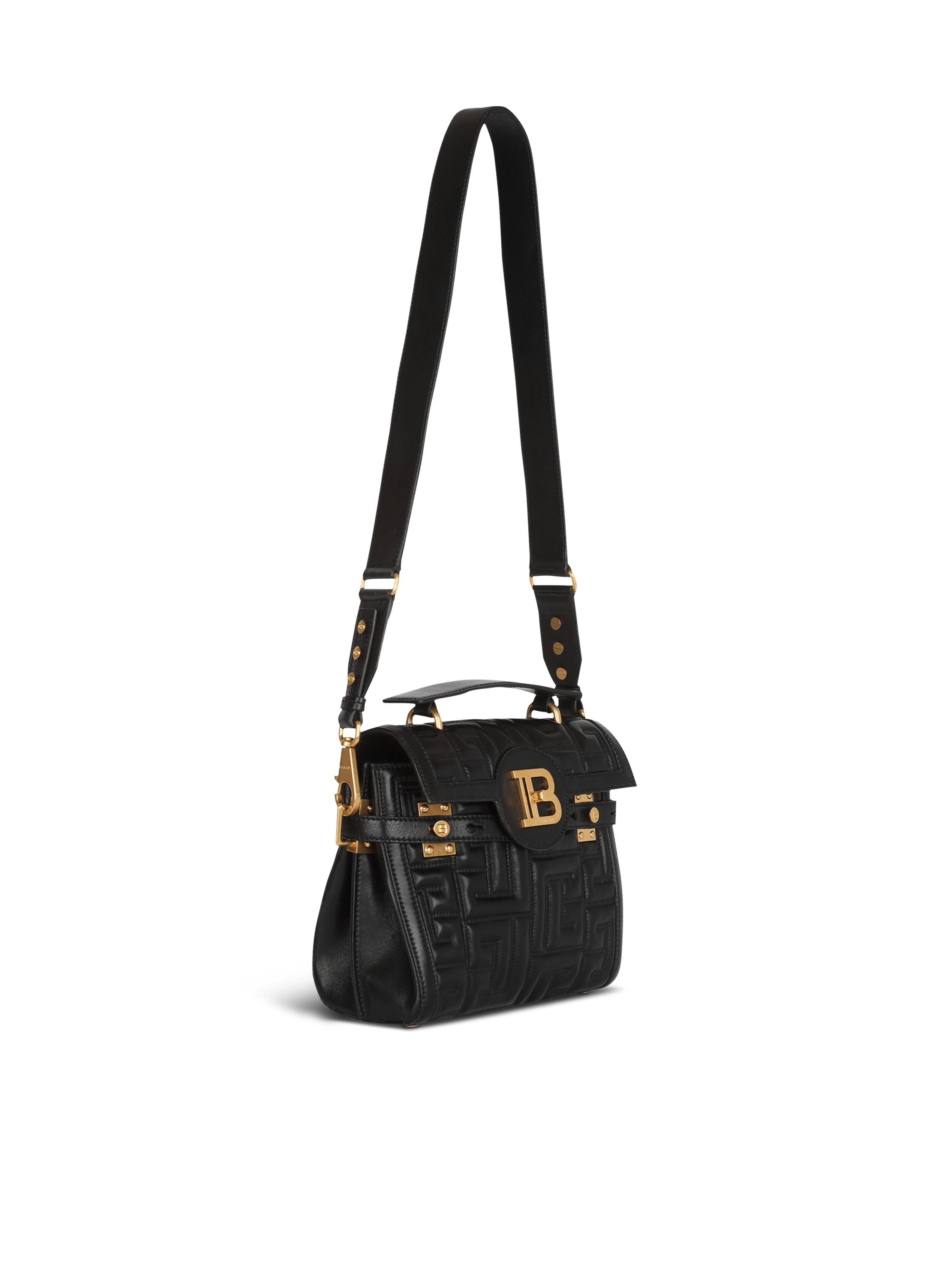 B Buzz 23 quilted leather bag