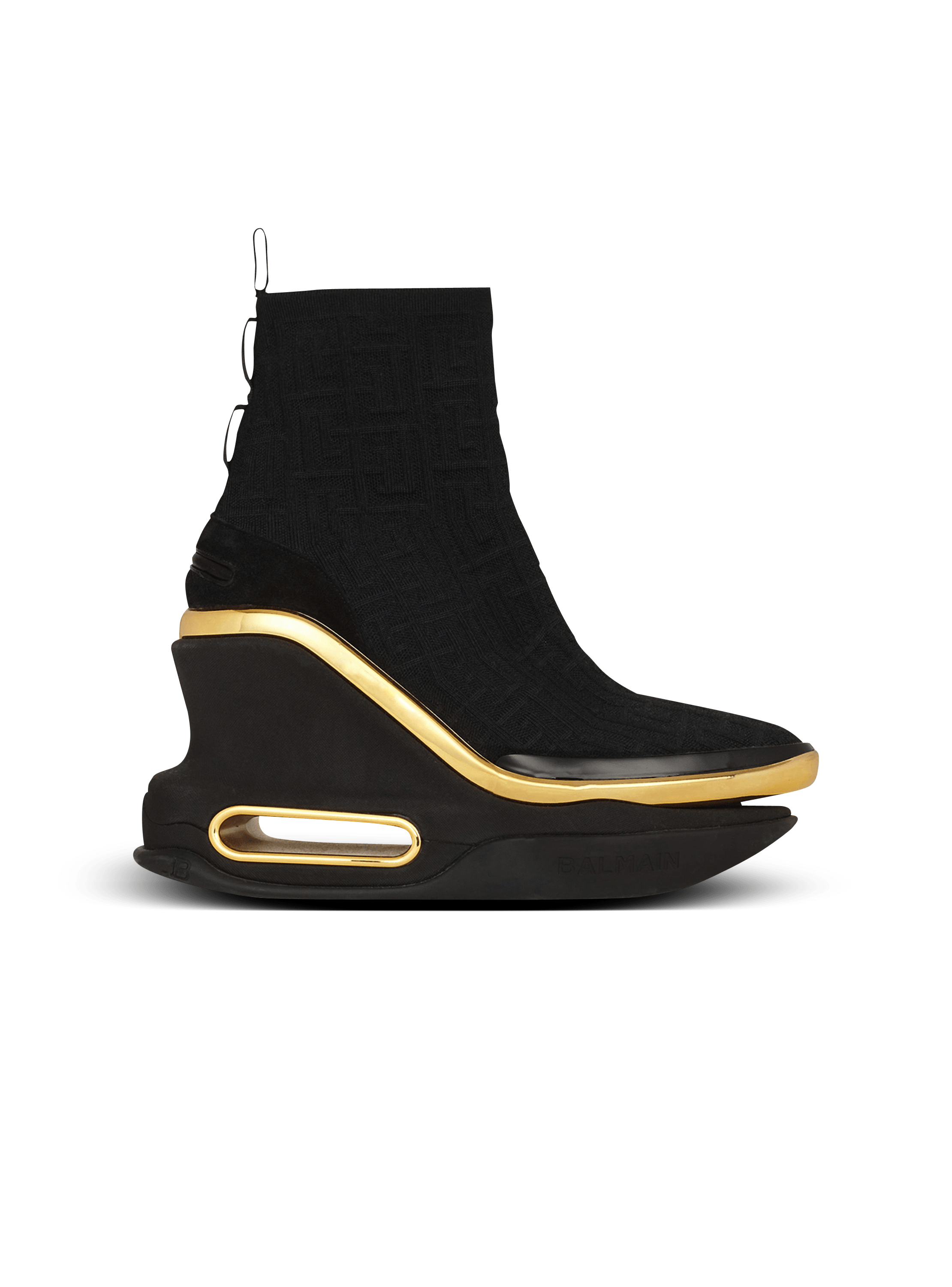Heightened Style: Pierre Balmain's Wedge Sneakers