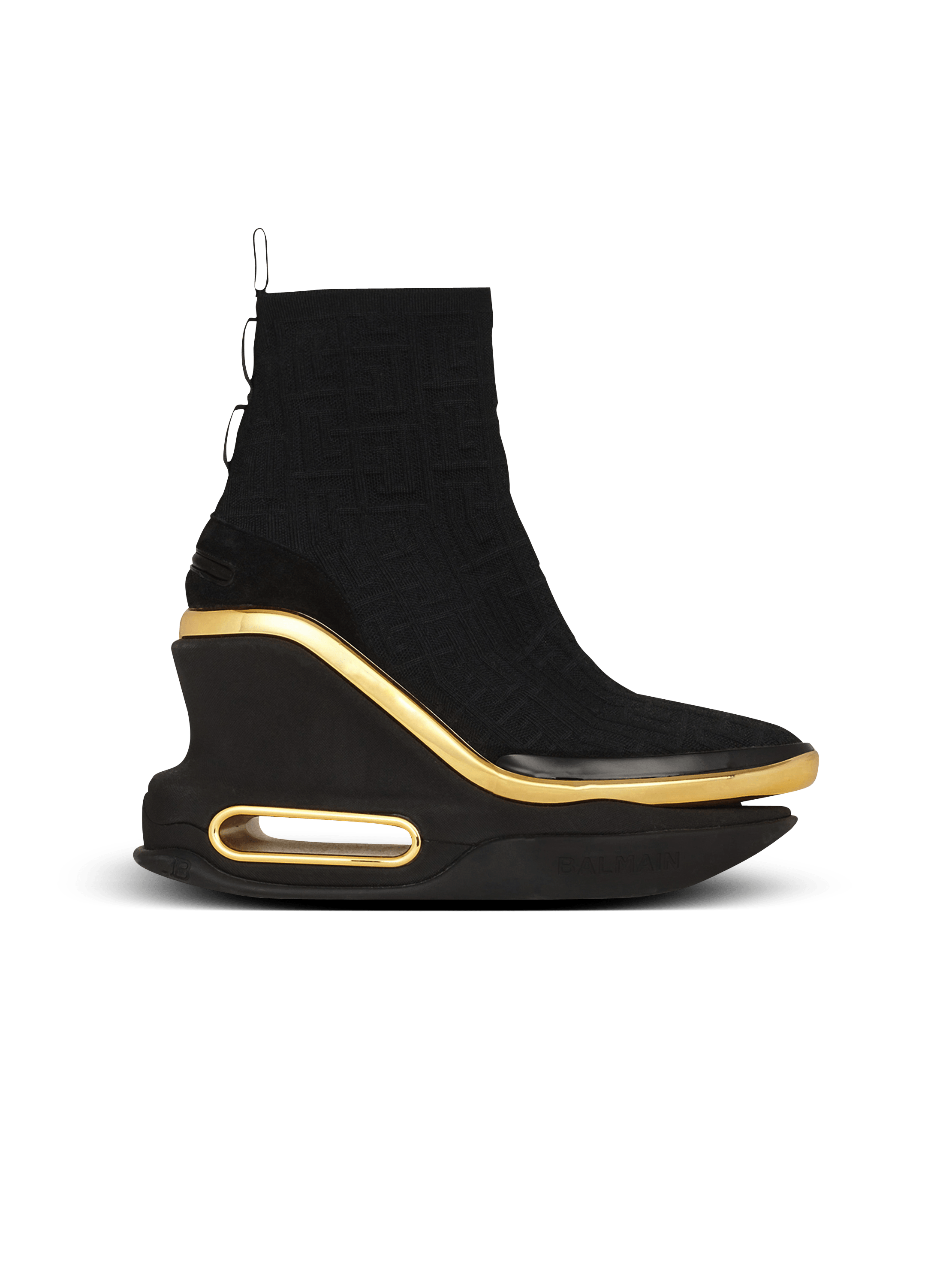 Elevate Casual Wear: Introducing Balmain Wedge Sneakers