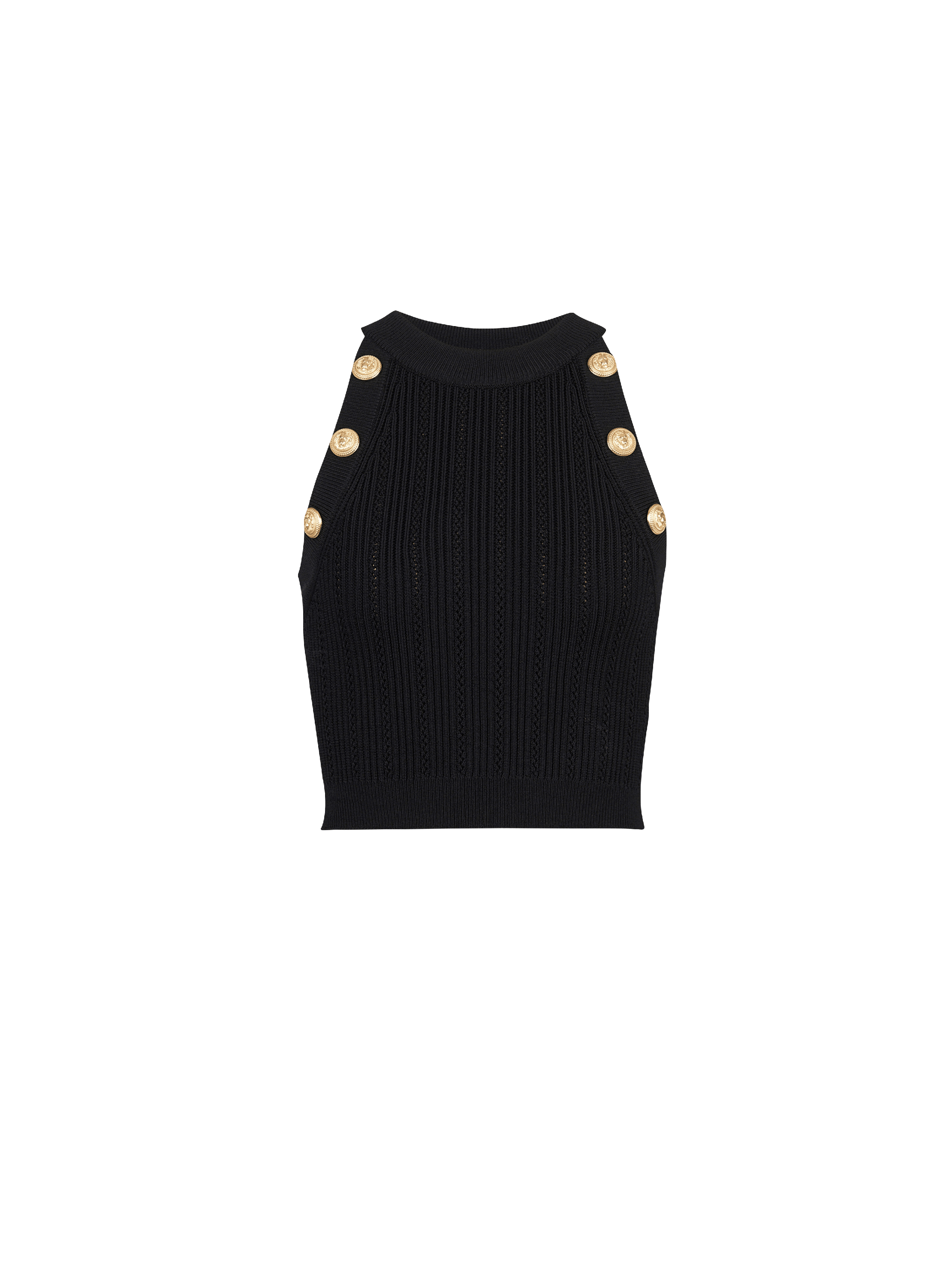 Knit crop top
