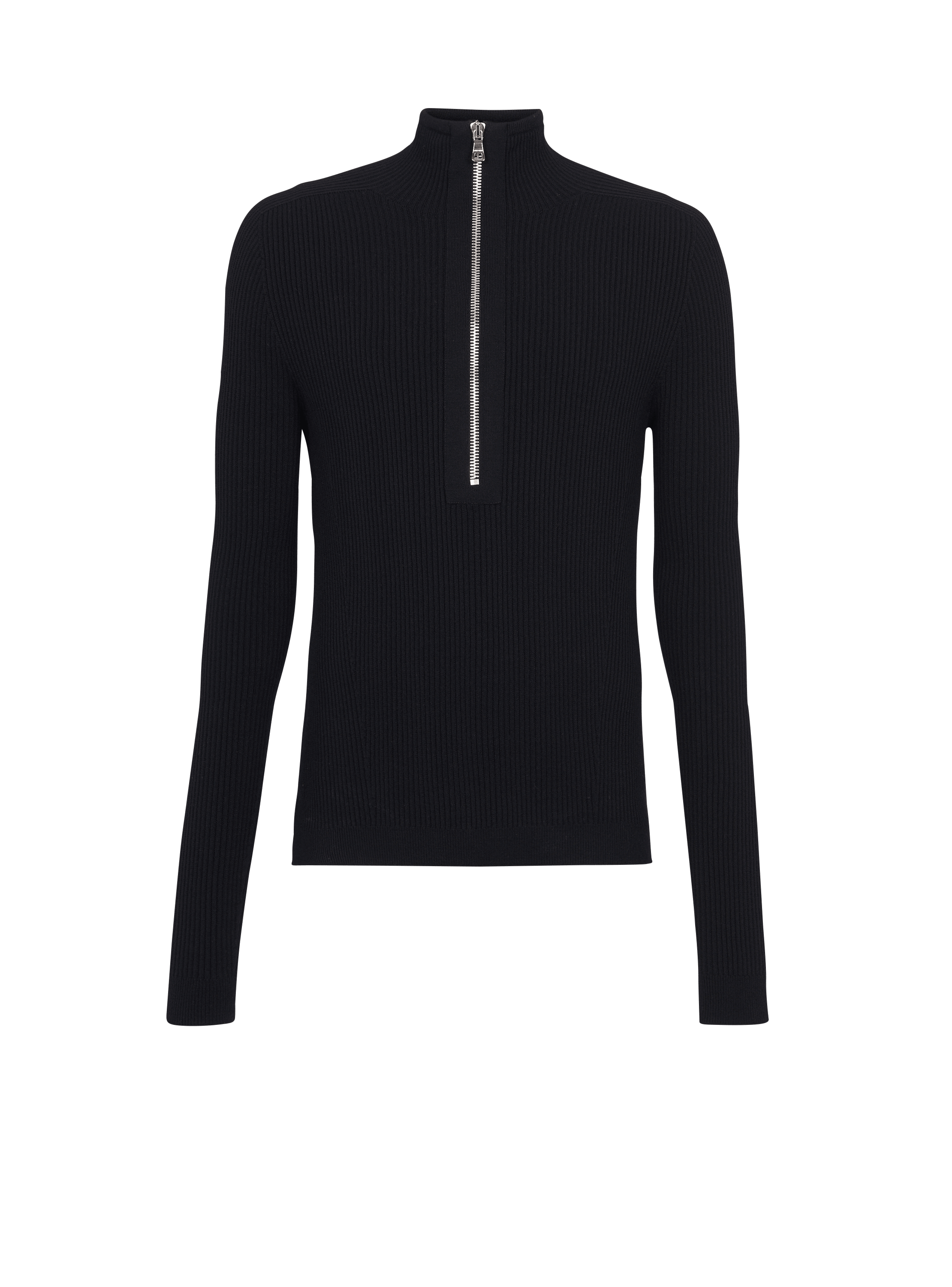 Jersey de lana, negro, hi-res