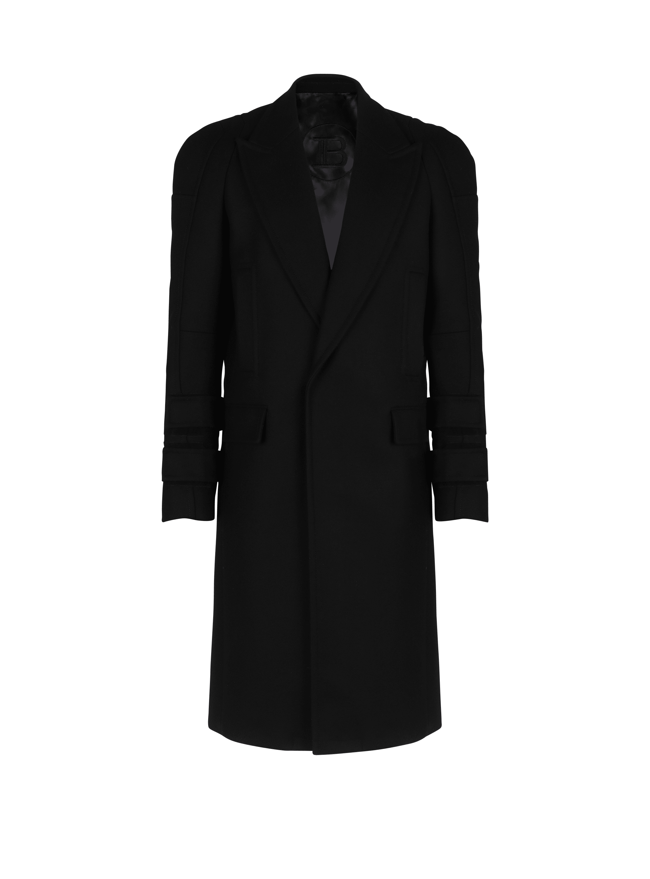 manteau long balmain femme