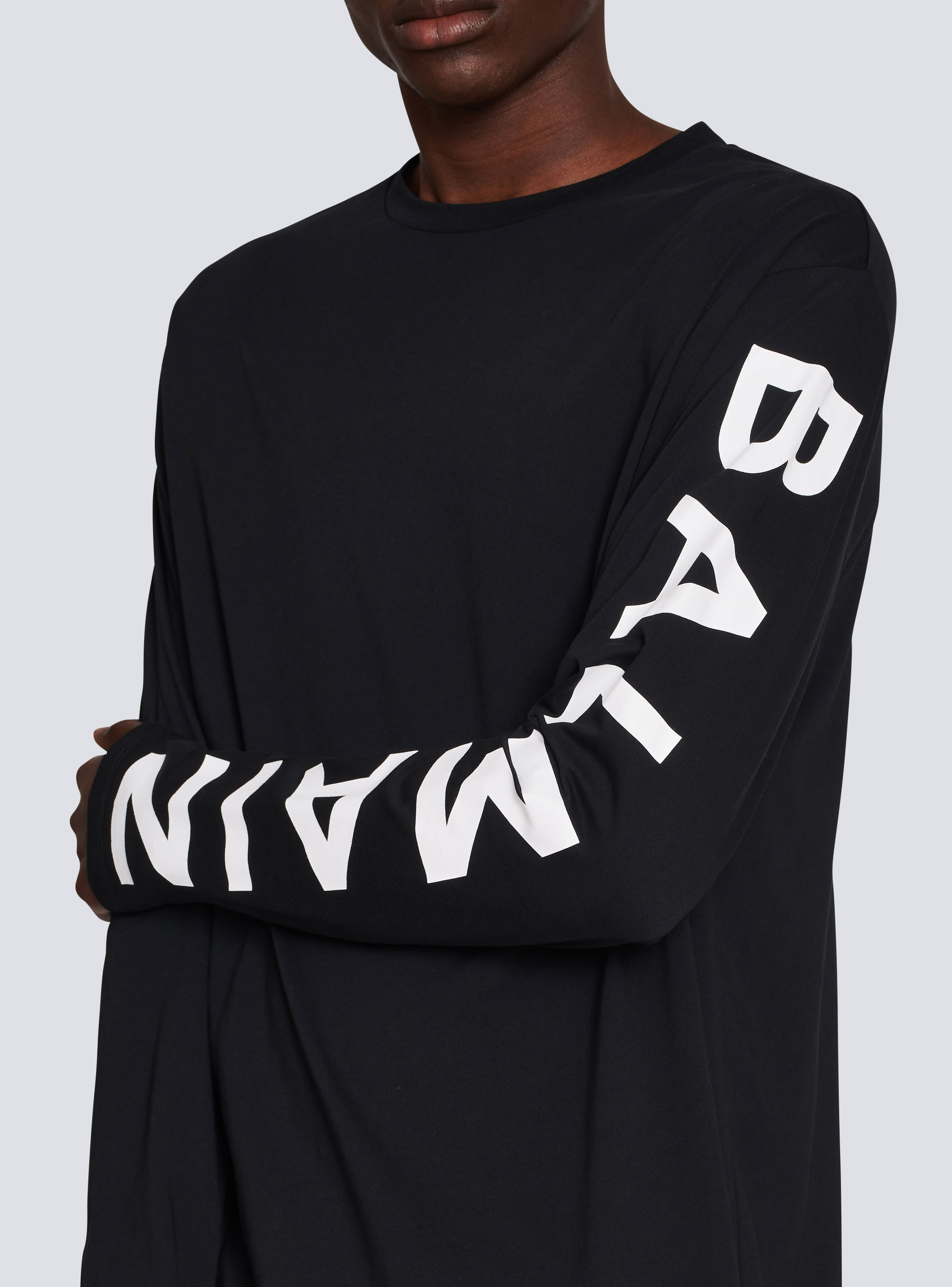 balmain long sleeve t shirt