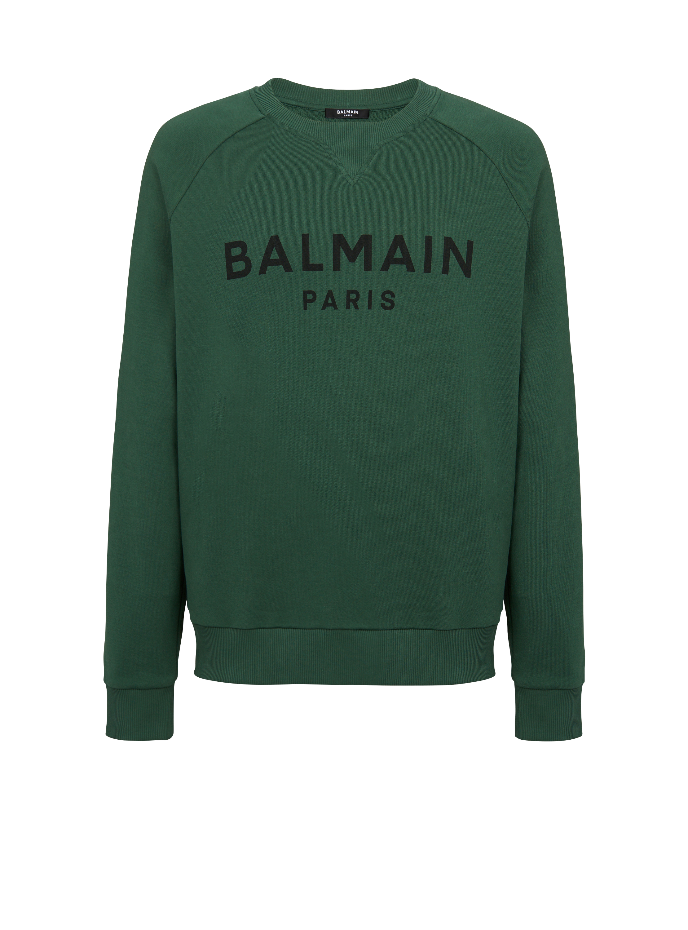 balmain green sweatshirt