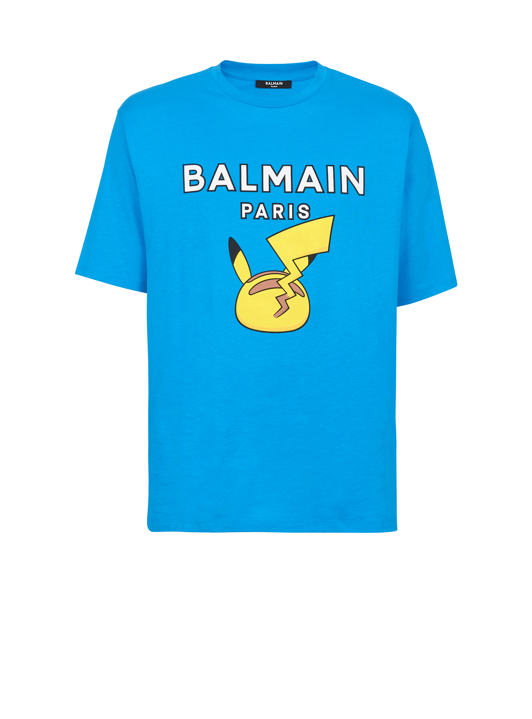 Unisex - Pokémon print cotton T-shirt, blue, hi-res