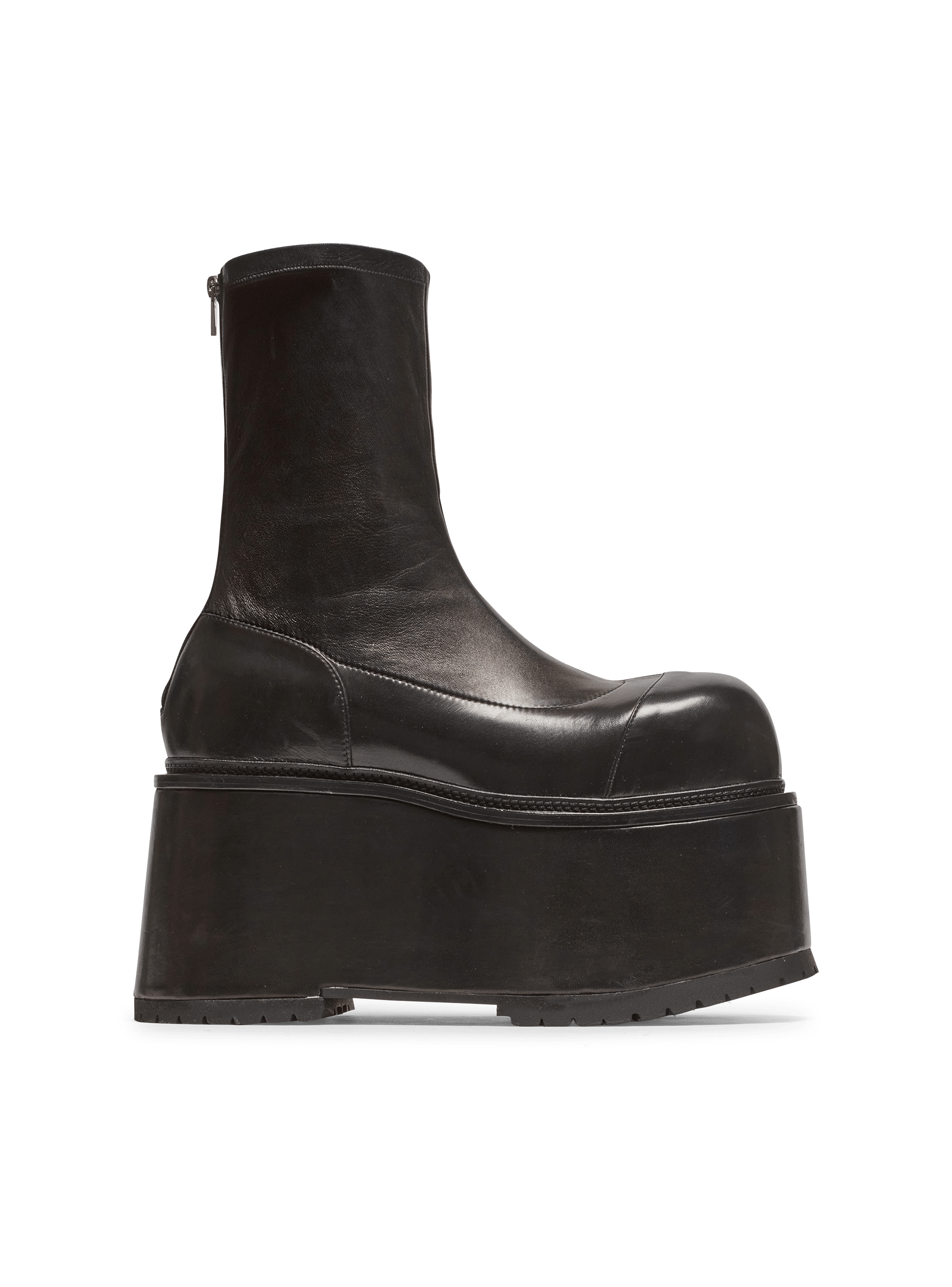 sydvest temperatur diameter Leather platform boots - Men | BALMAIN