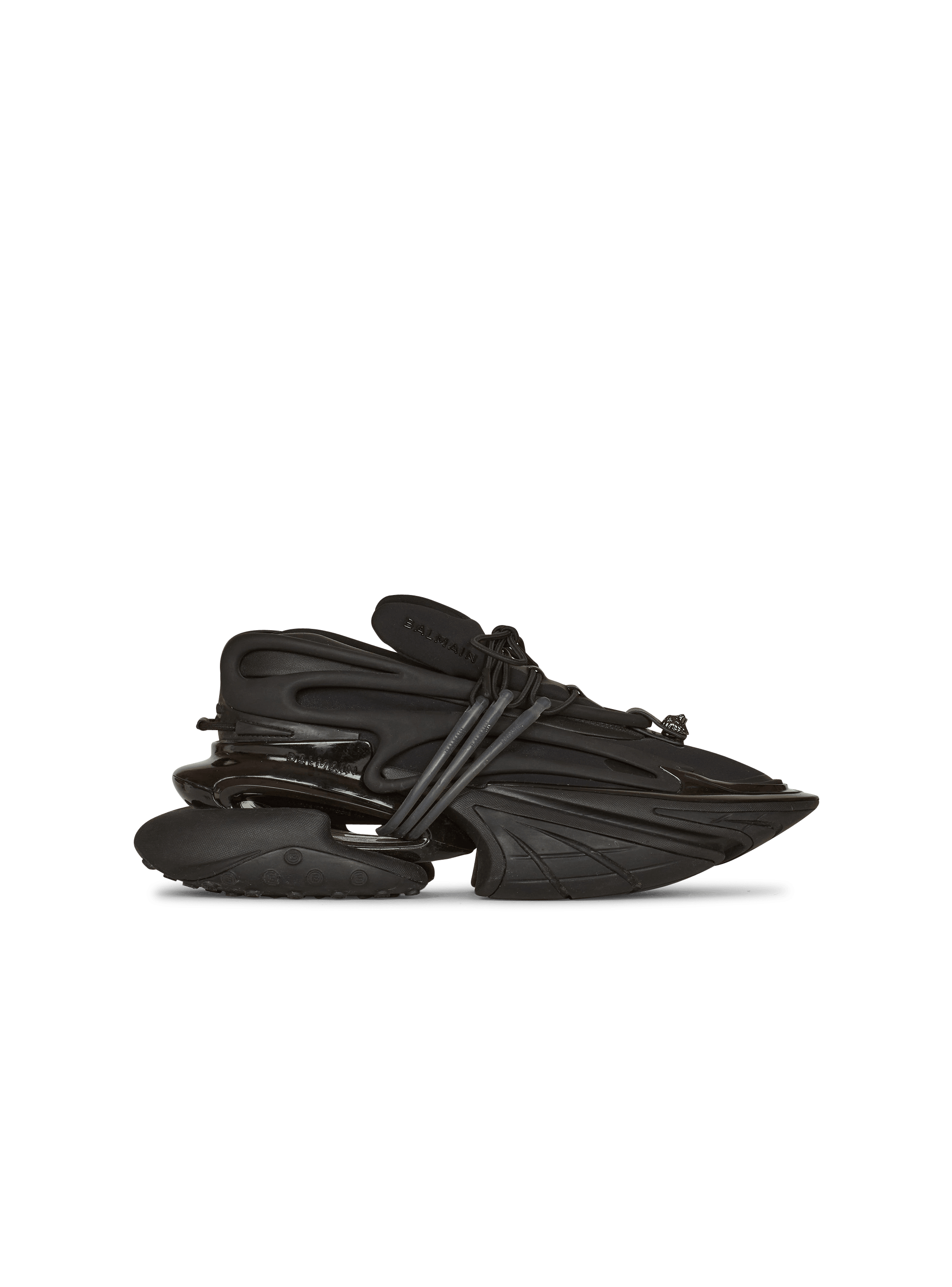 Unicorn Low-Top-Sneakers aus Leder, schwarz, hi-res