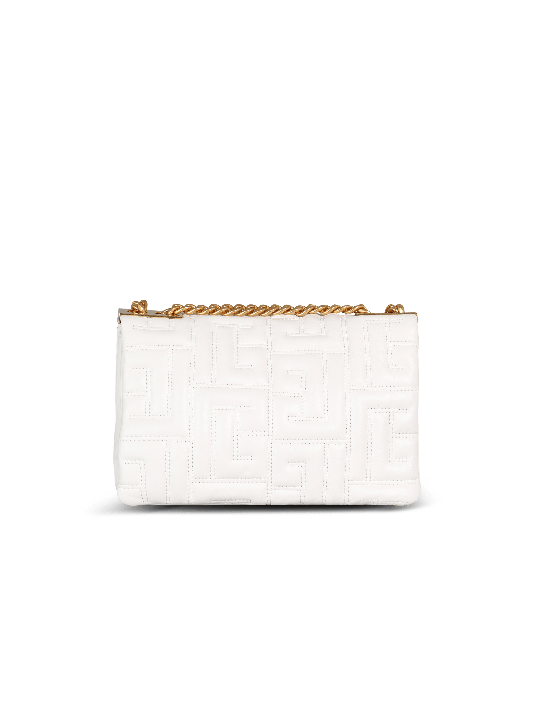 Balmain White 1945 Soft Bag