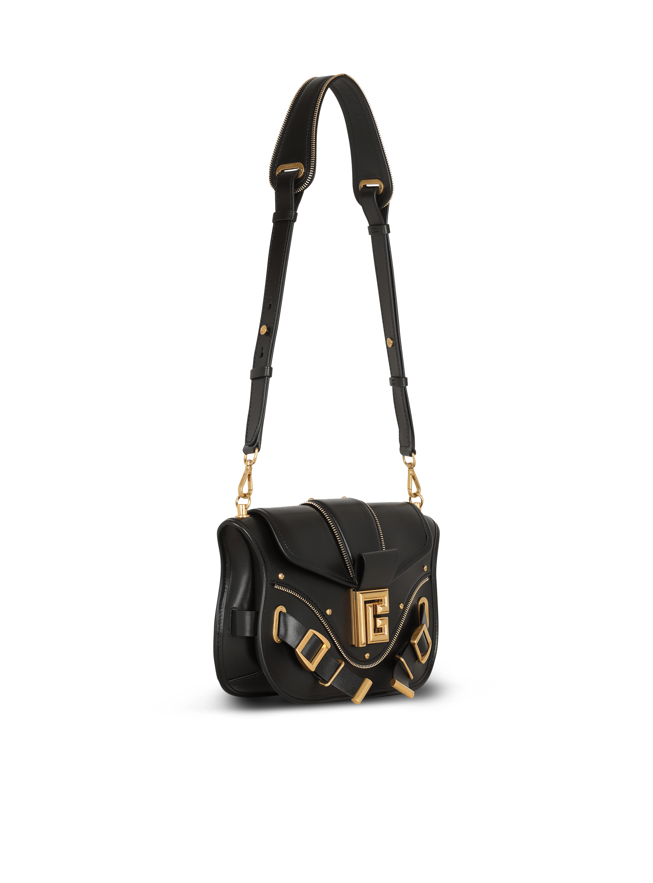Smooth leather Blaze bag - Women | BALMAIN