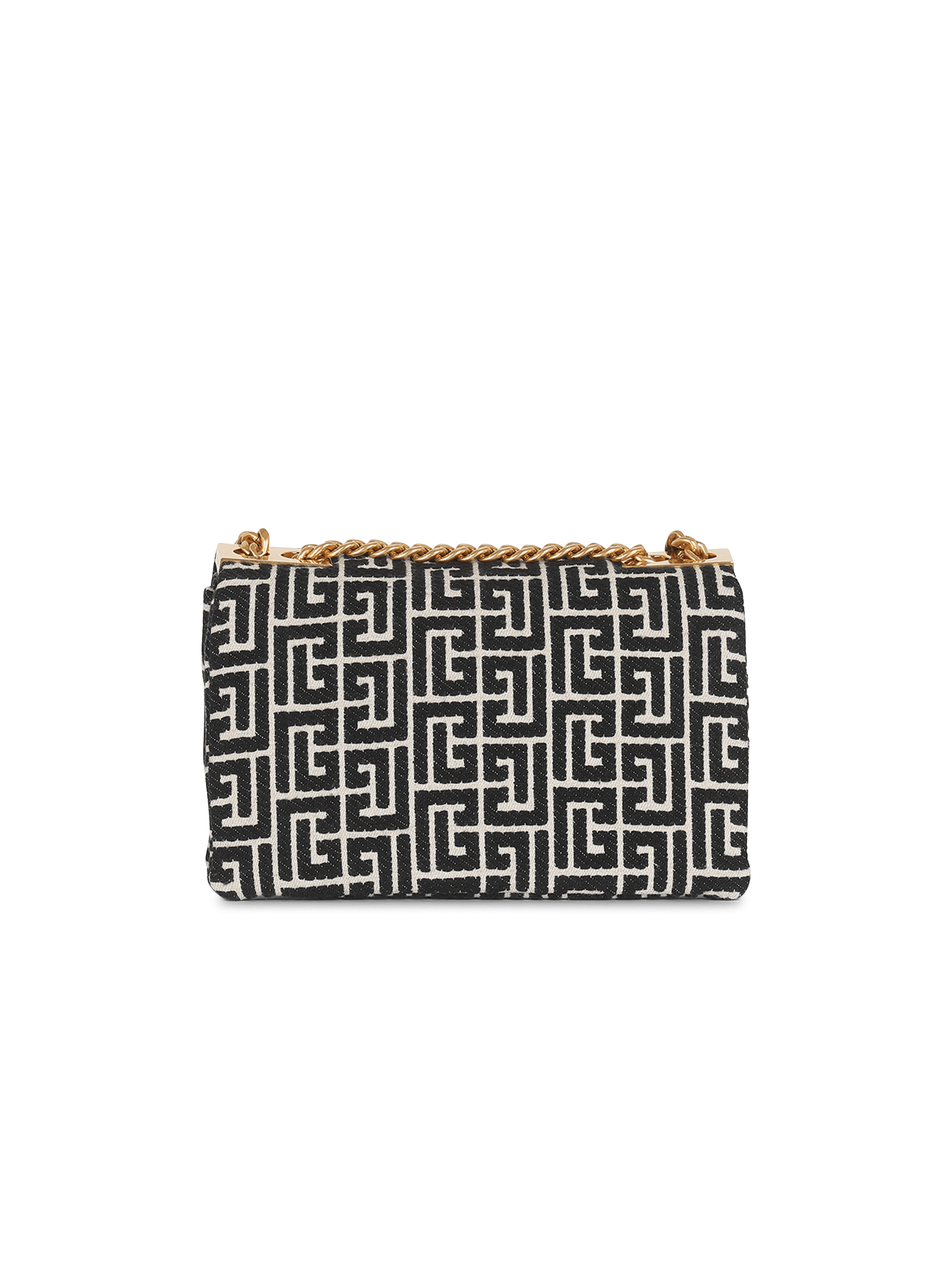 Balmain - 1945 Soft Small Bag with Jacquard Monogram