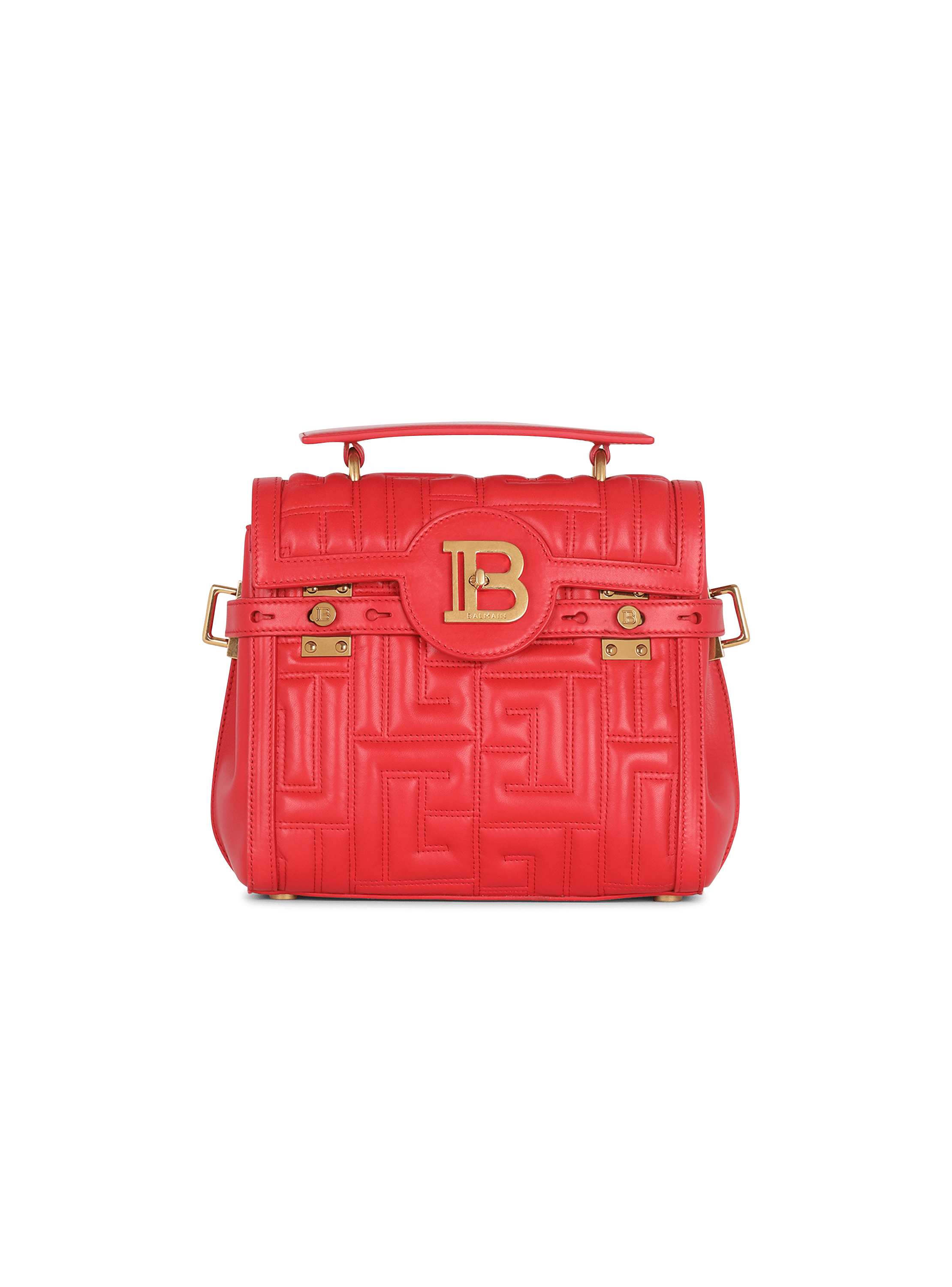 Balmain Pink Mini B-Buzz Bag