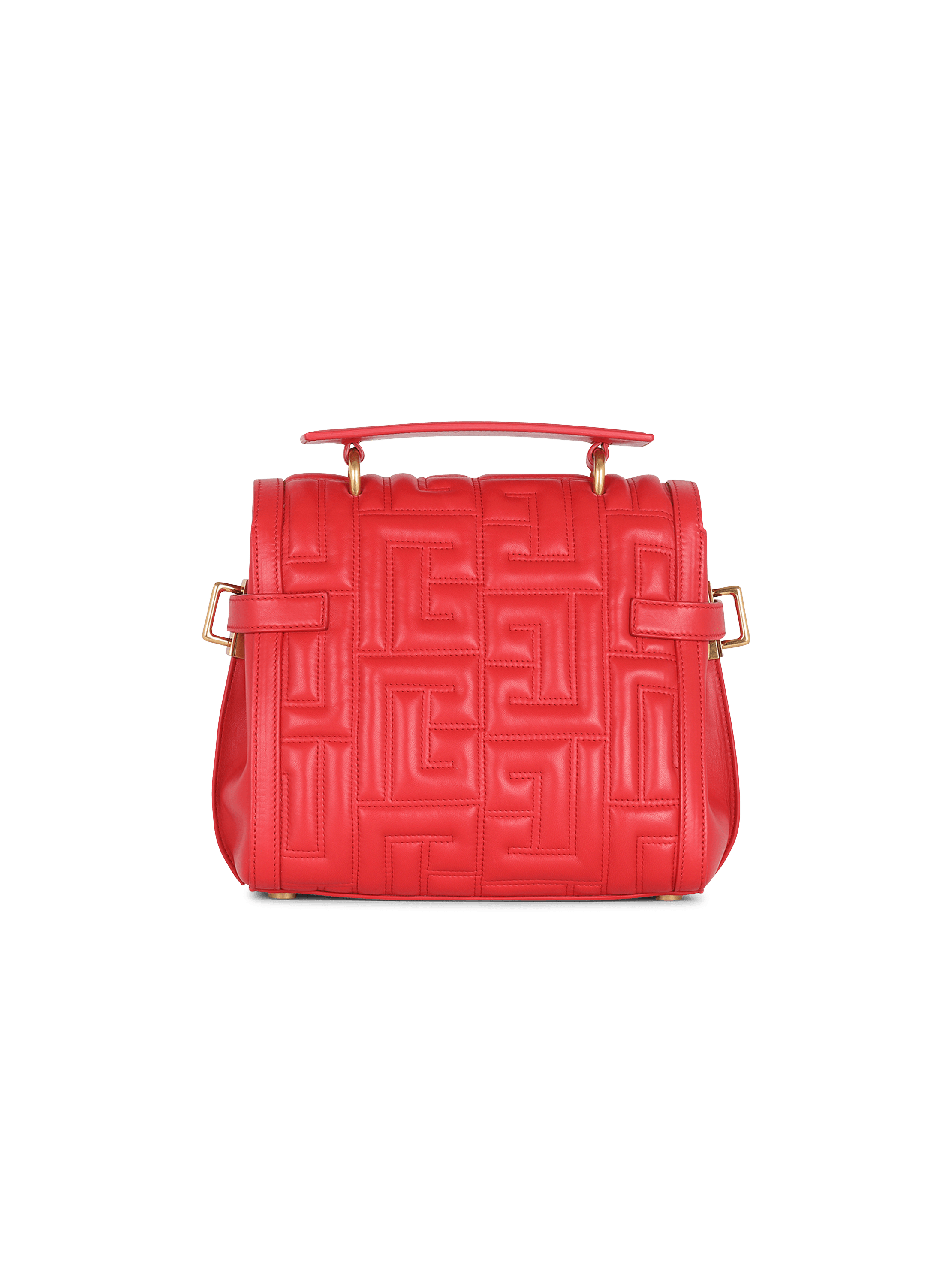 B-Buzz 19 patent leather bag red - Women