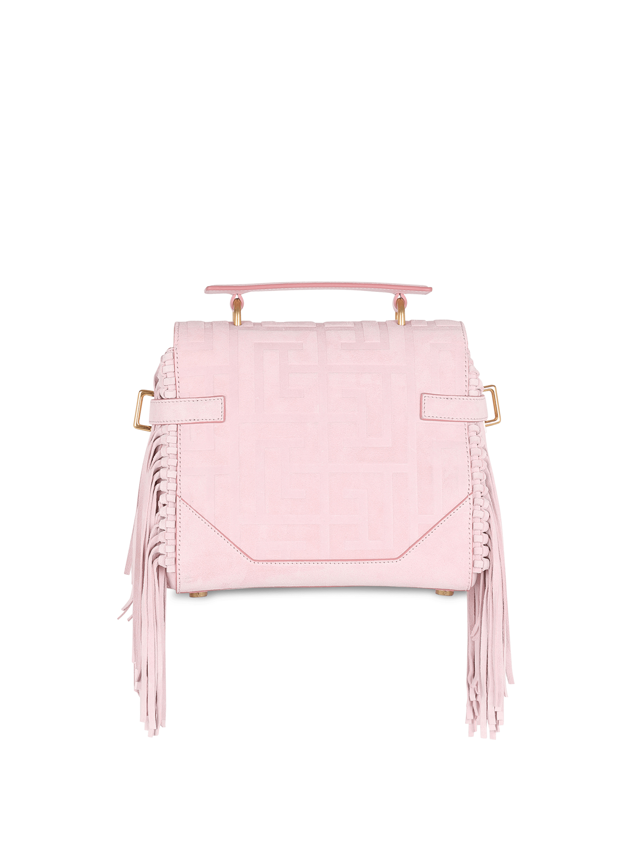 Pink discount fringe purse