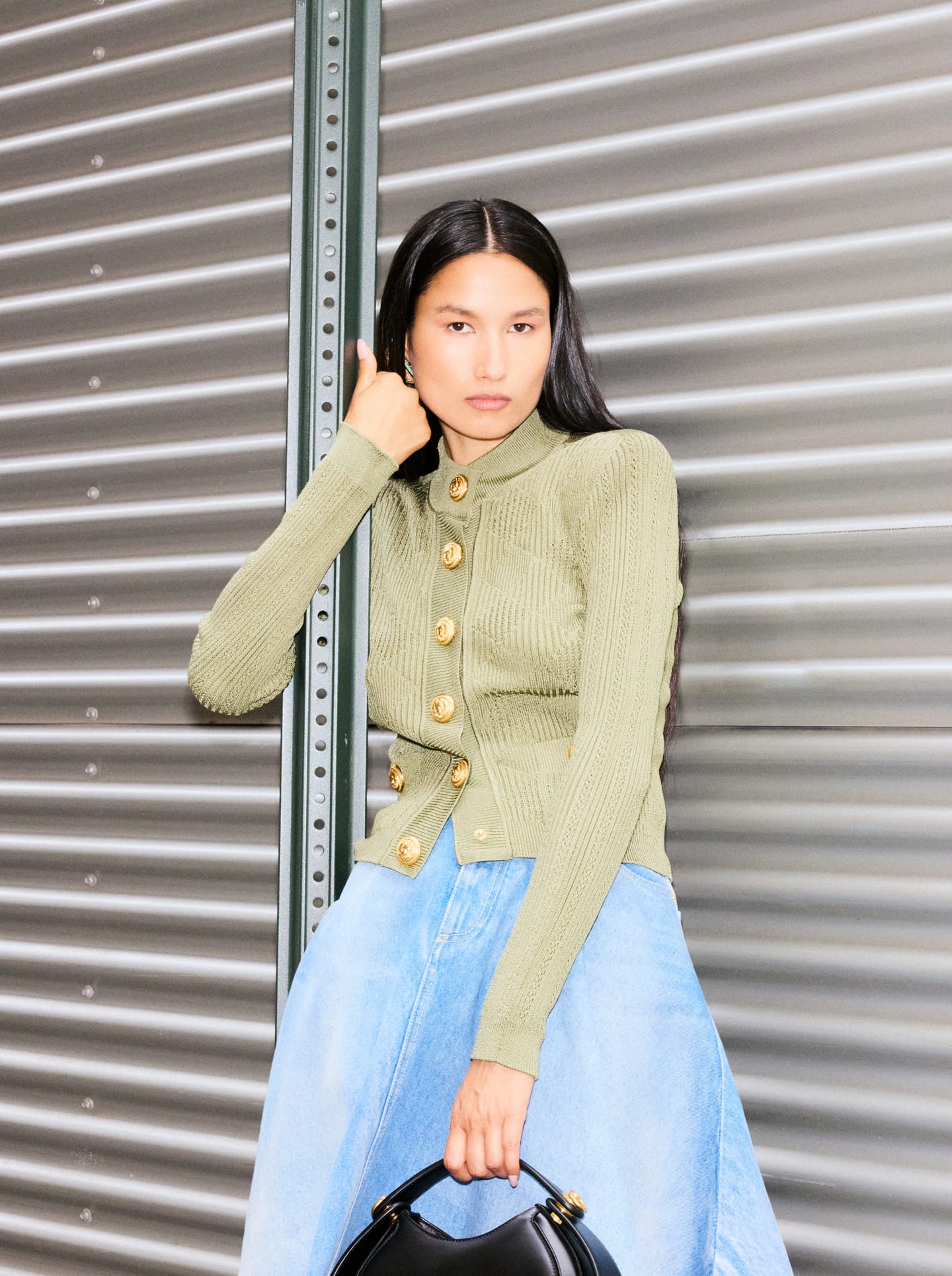 Balmain mohair cardigan online