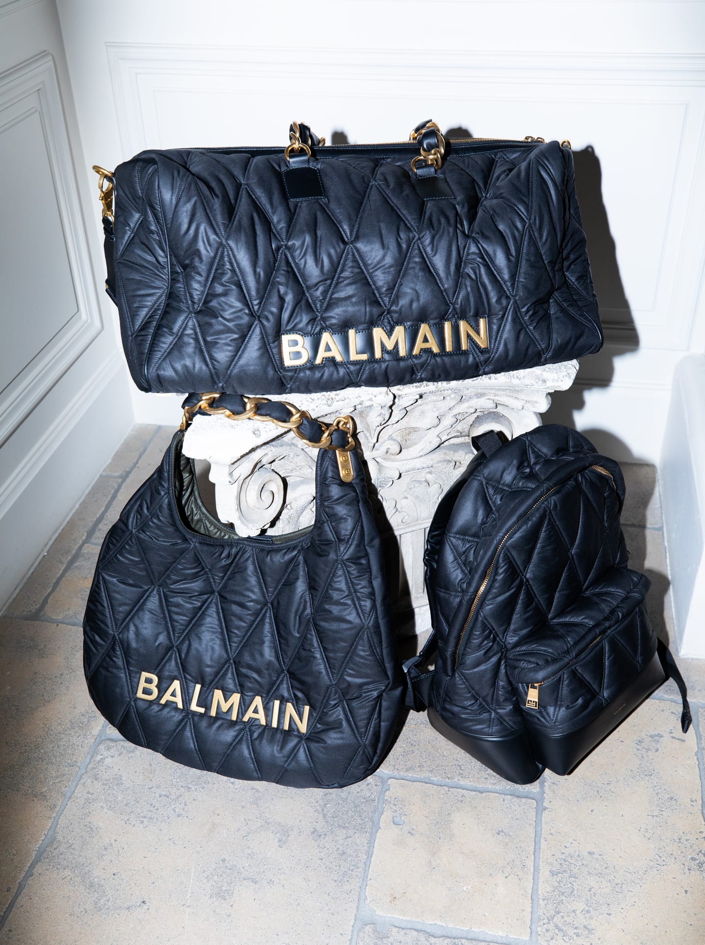 Balmain mens bag deals