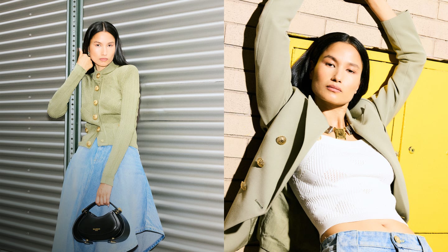 ピエールバルマン Pierre Balmain ビーズ シェル型 ヴィンテージ
