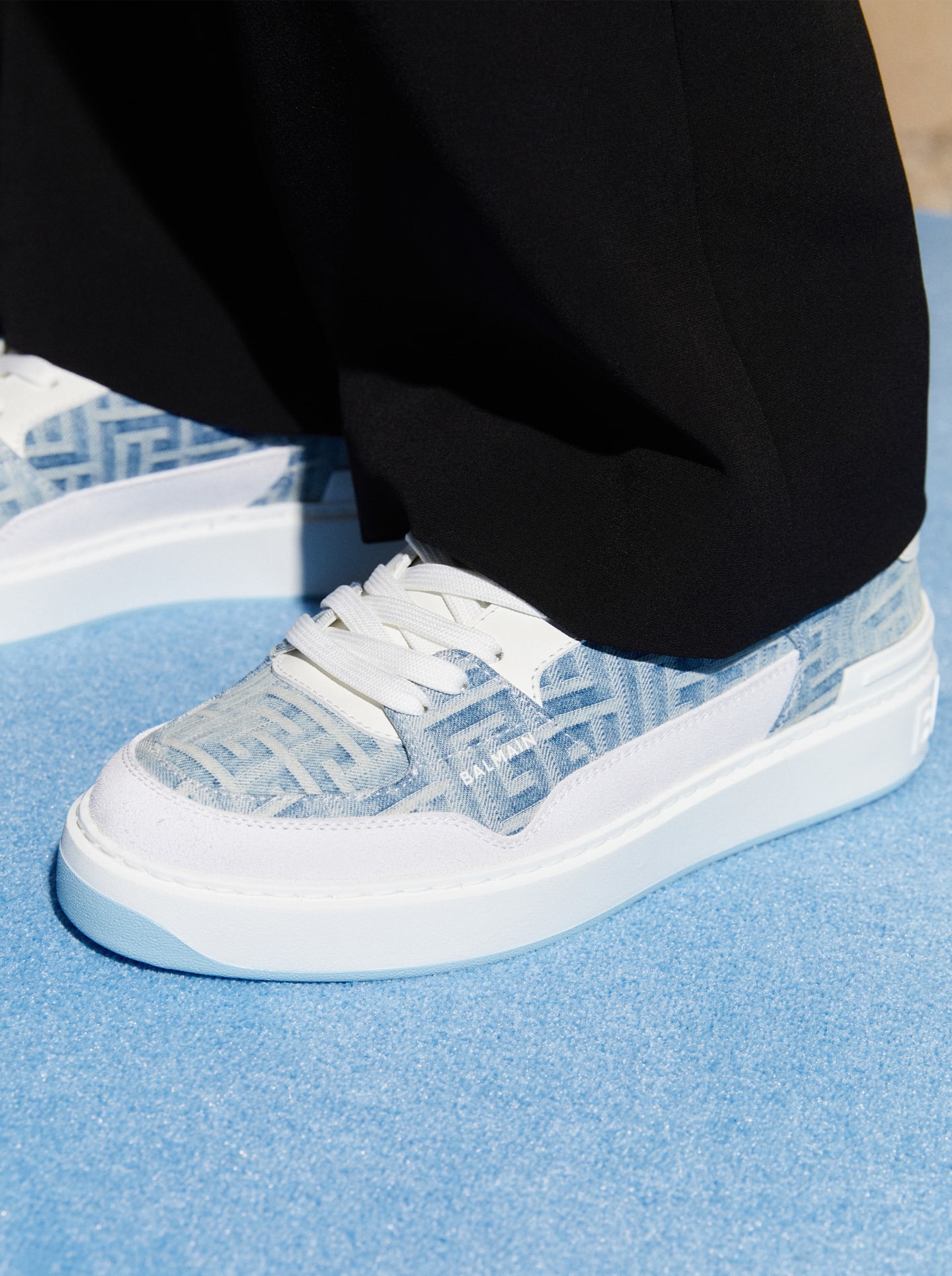 Collection of B Court Sneakers For Men BALMAIN