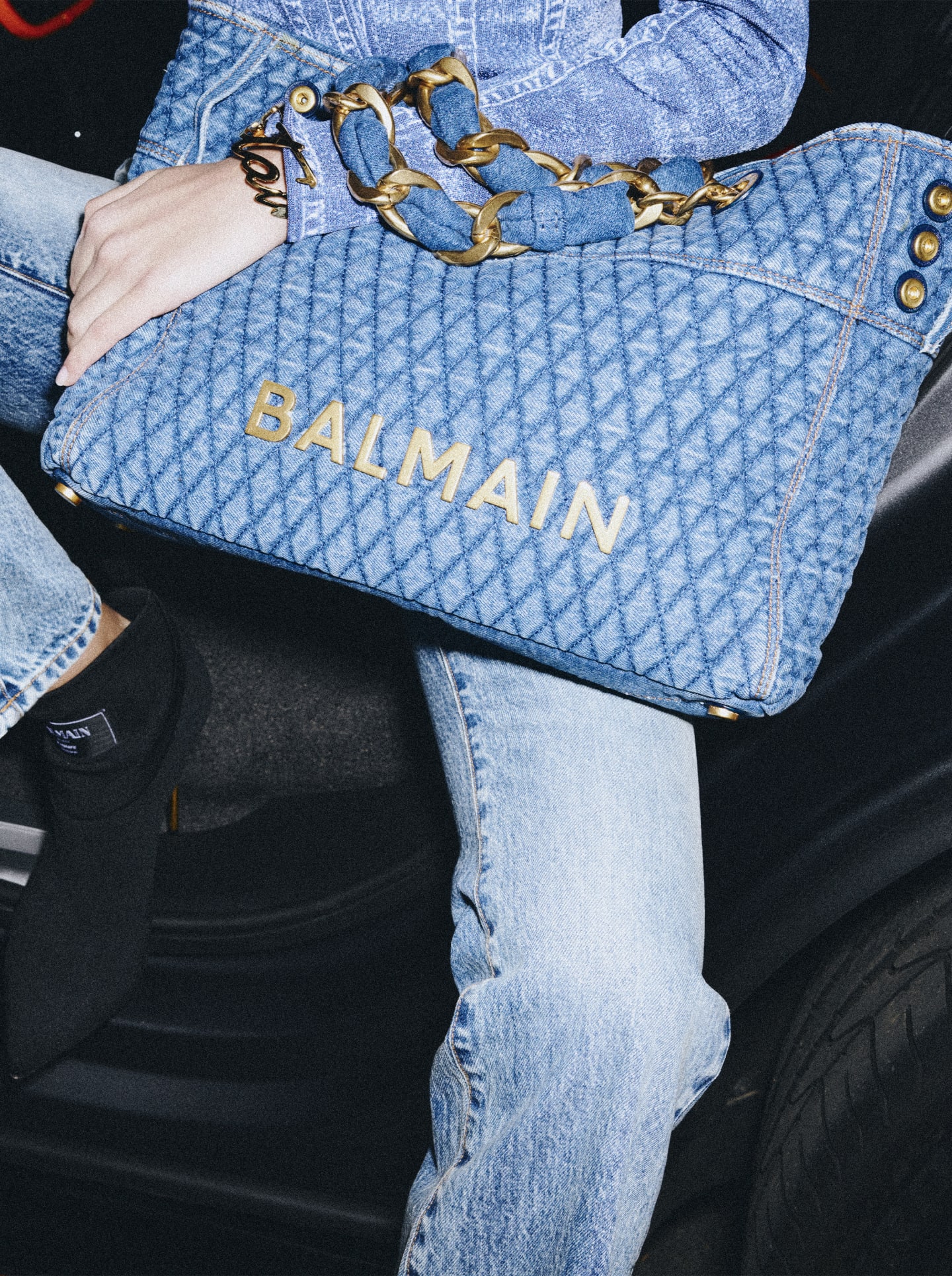 Balmain tote bag women's online