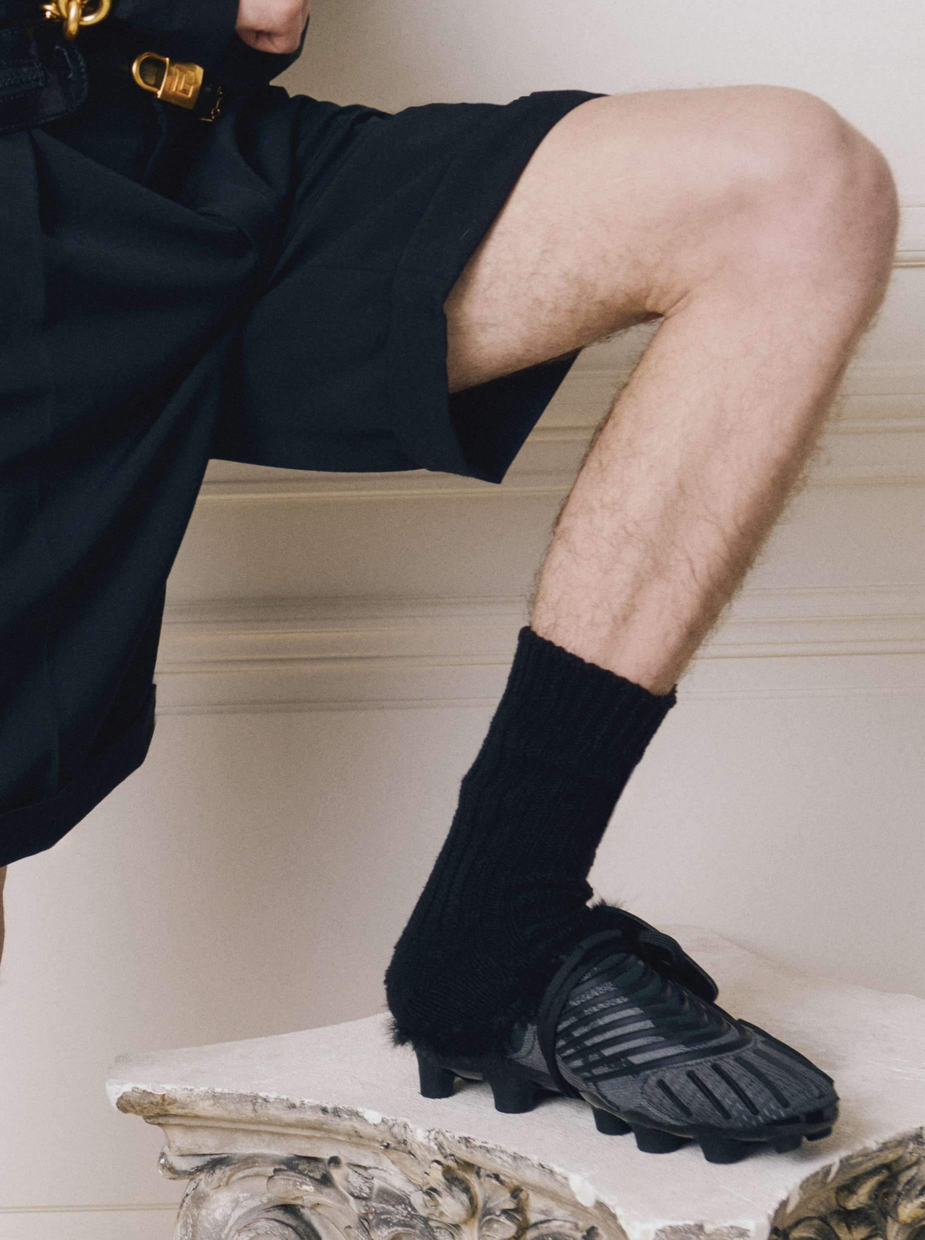 BALMAIN - BALMAIN バルマン スニーカー サイズ39 ハイカット