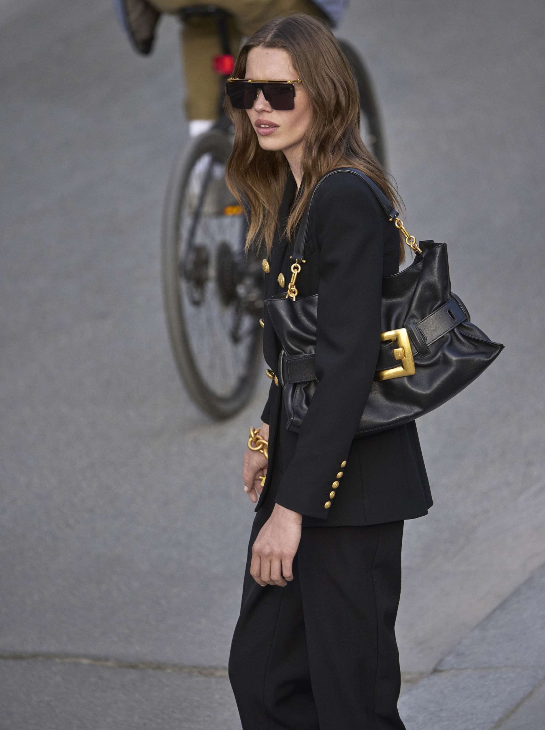 BALMAIN SHOULDER GOLD TAPE BALMAIN TS 