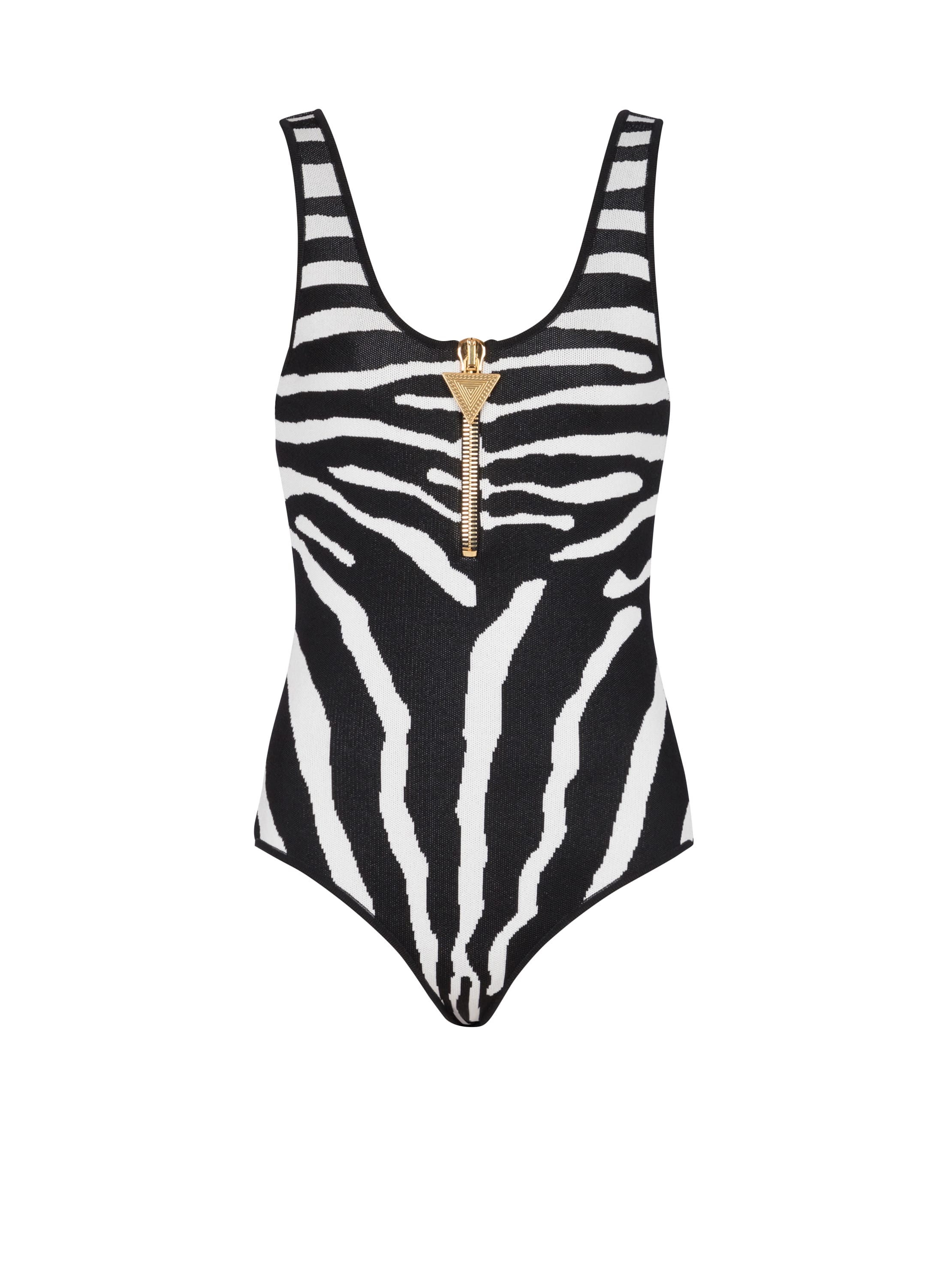 Balmain Zebra jacquard body