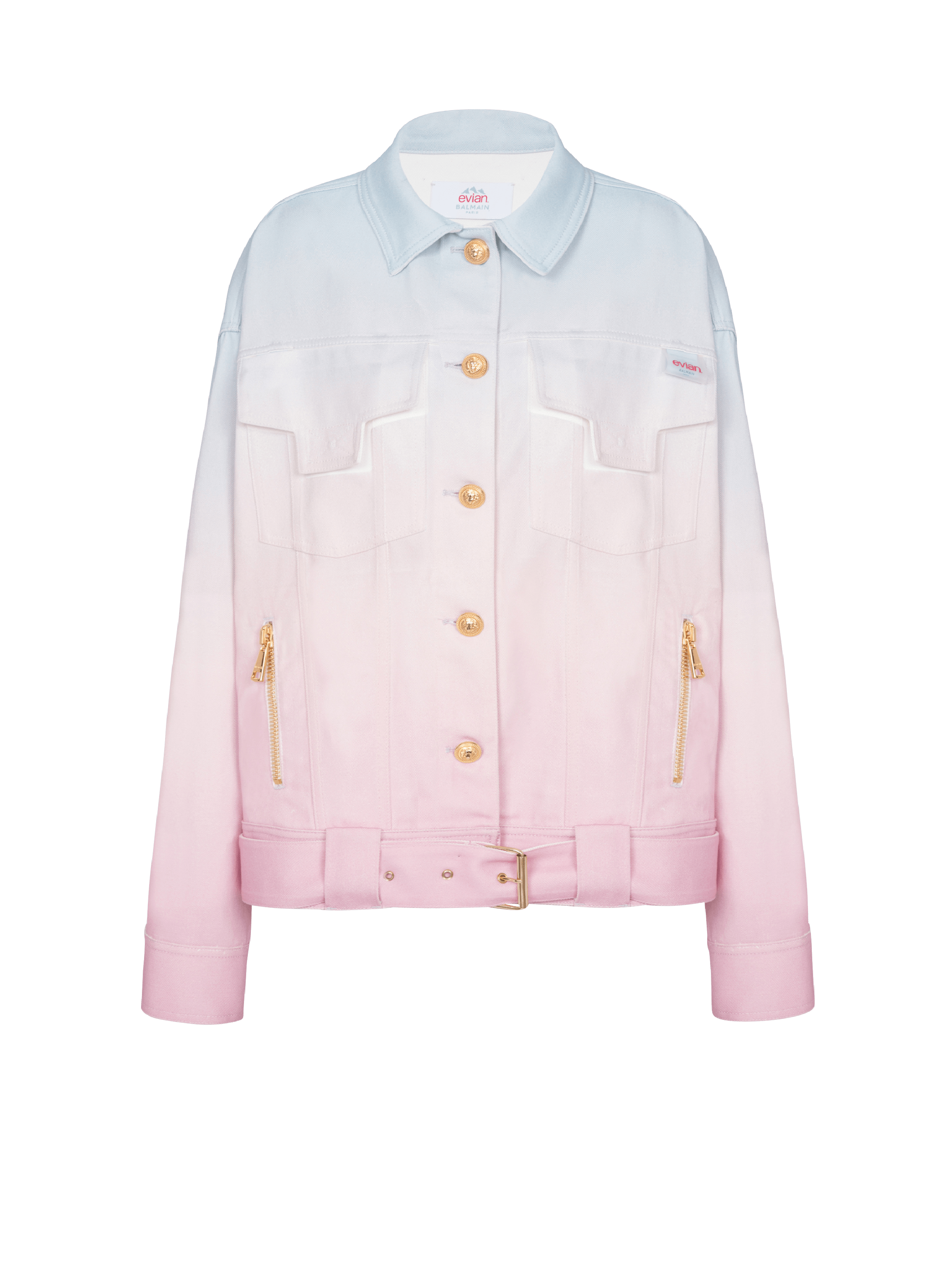 Balmain Women's Multicolor - X Evian - Oversized Jacket