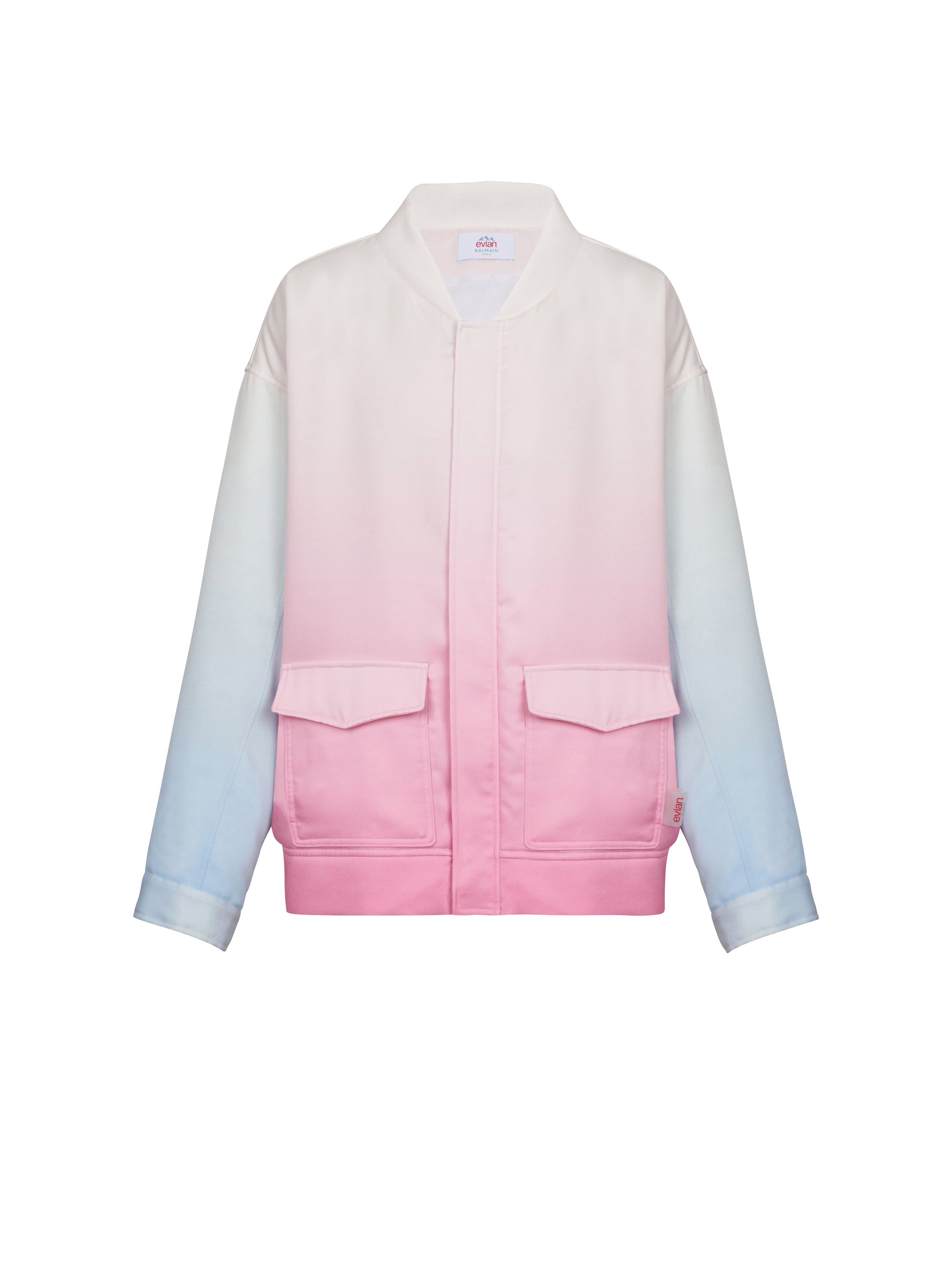 Balmain Men's Multicolor - X Evian - Bomber Jacket