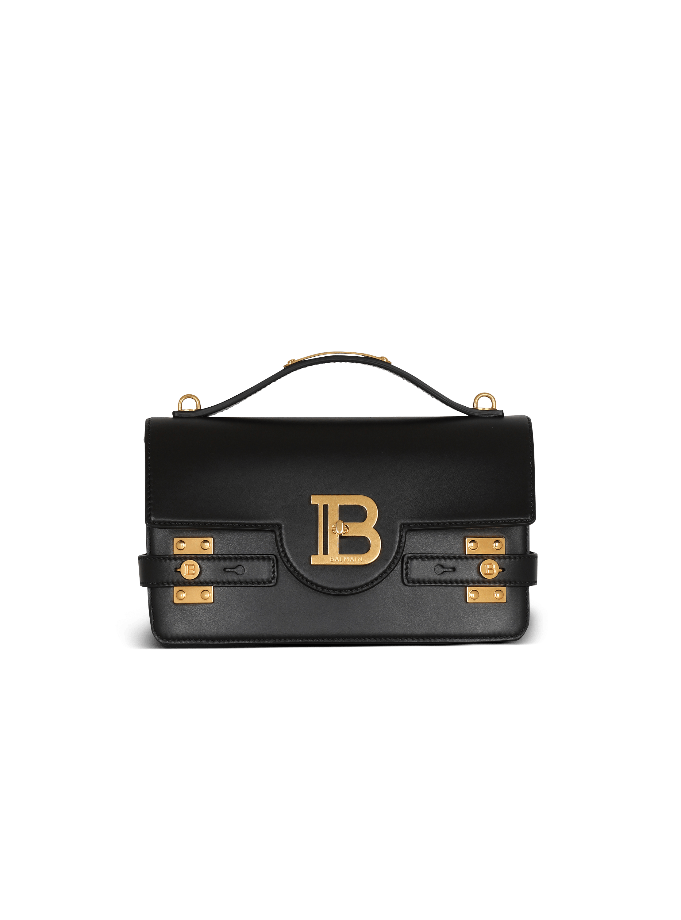 Balmain Women's Black - Smooth Leather B-Buzz 24 Bag