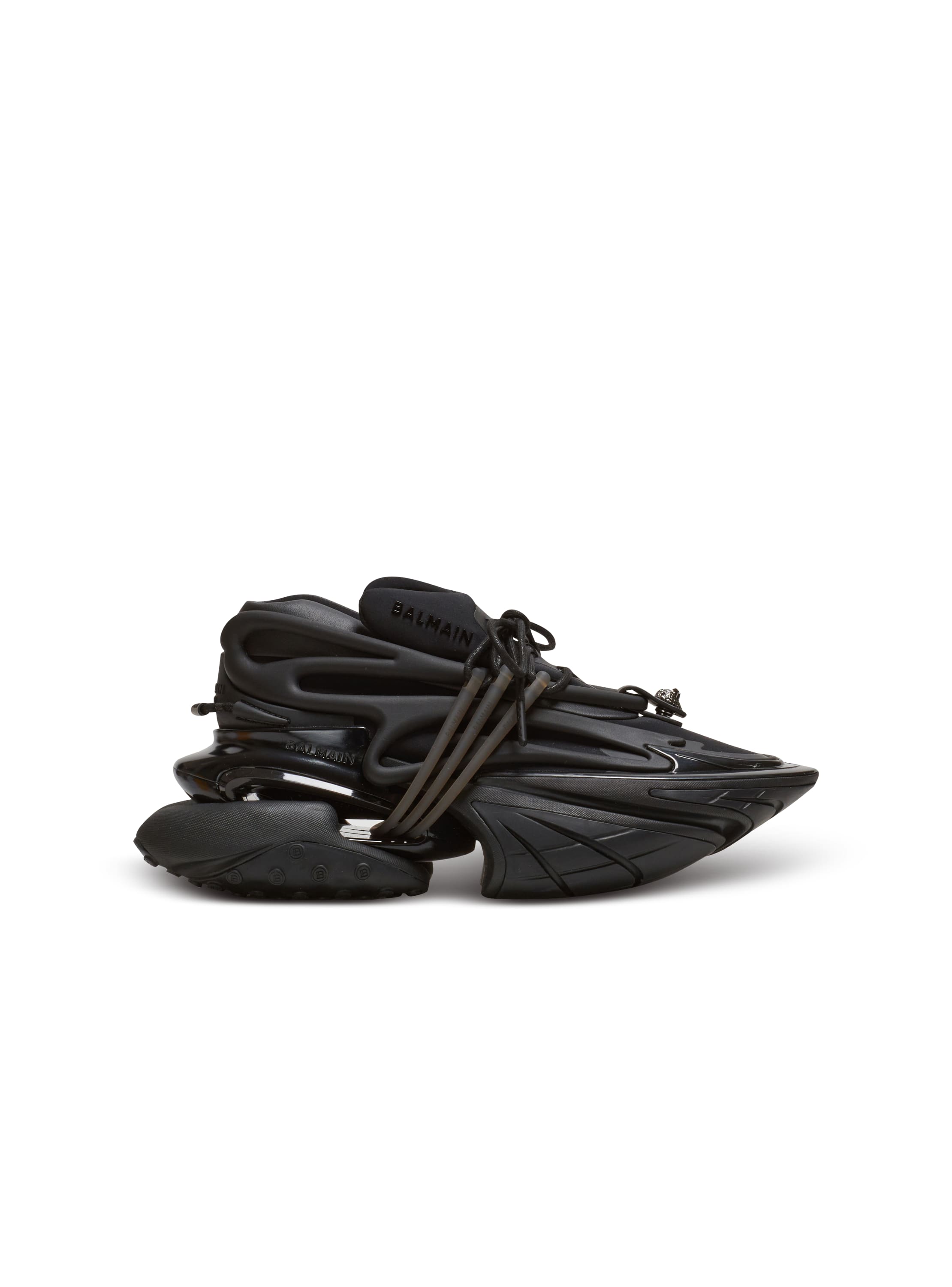 Balmain Leather Unicorn low-top sneakers