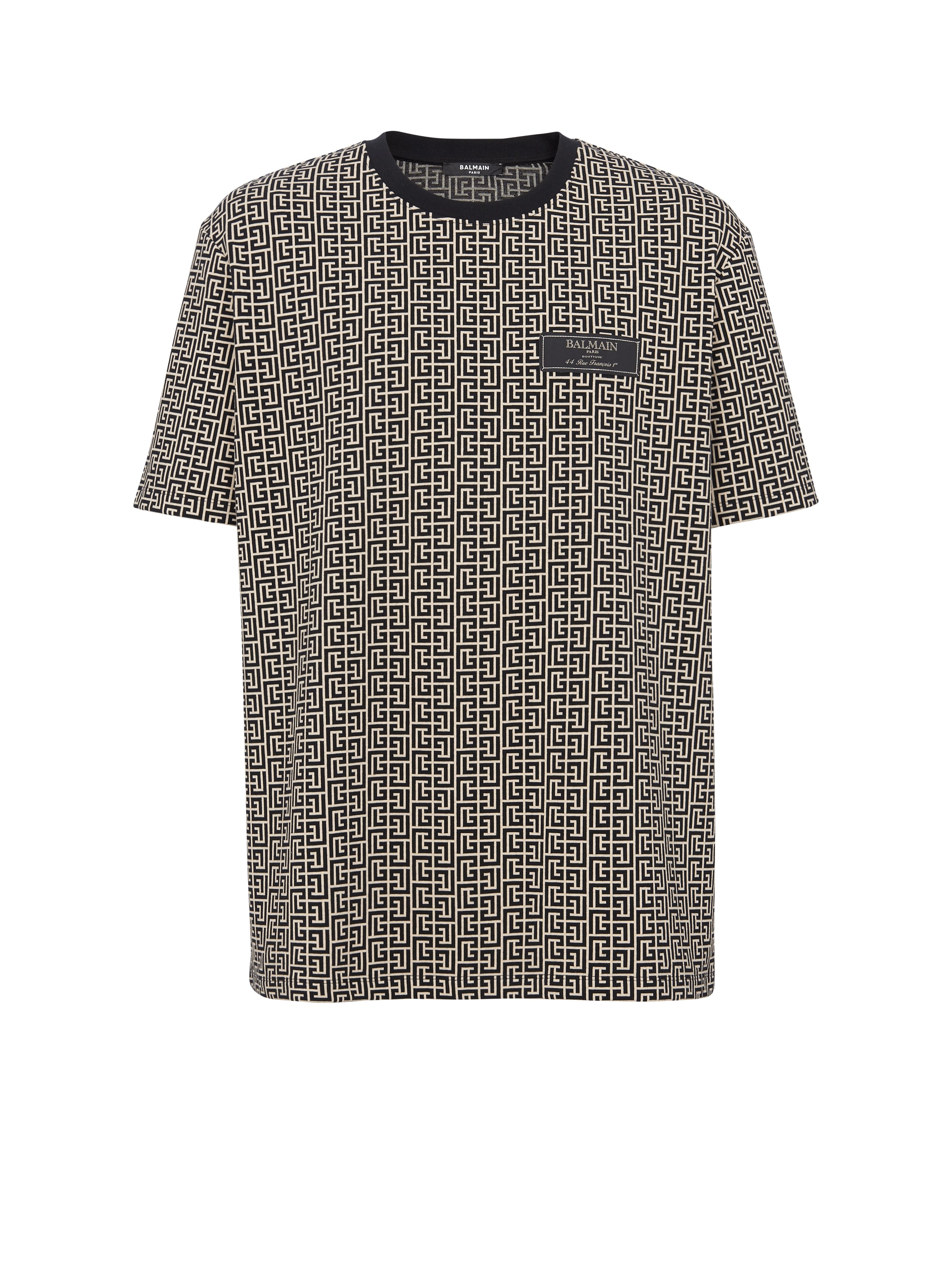 Balmain PB Labyrinth jacquard T-shirt
