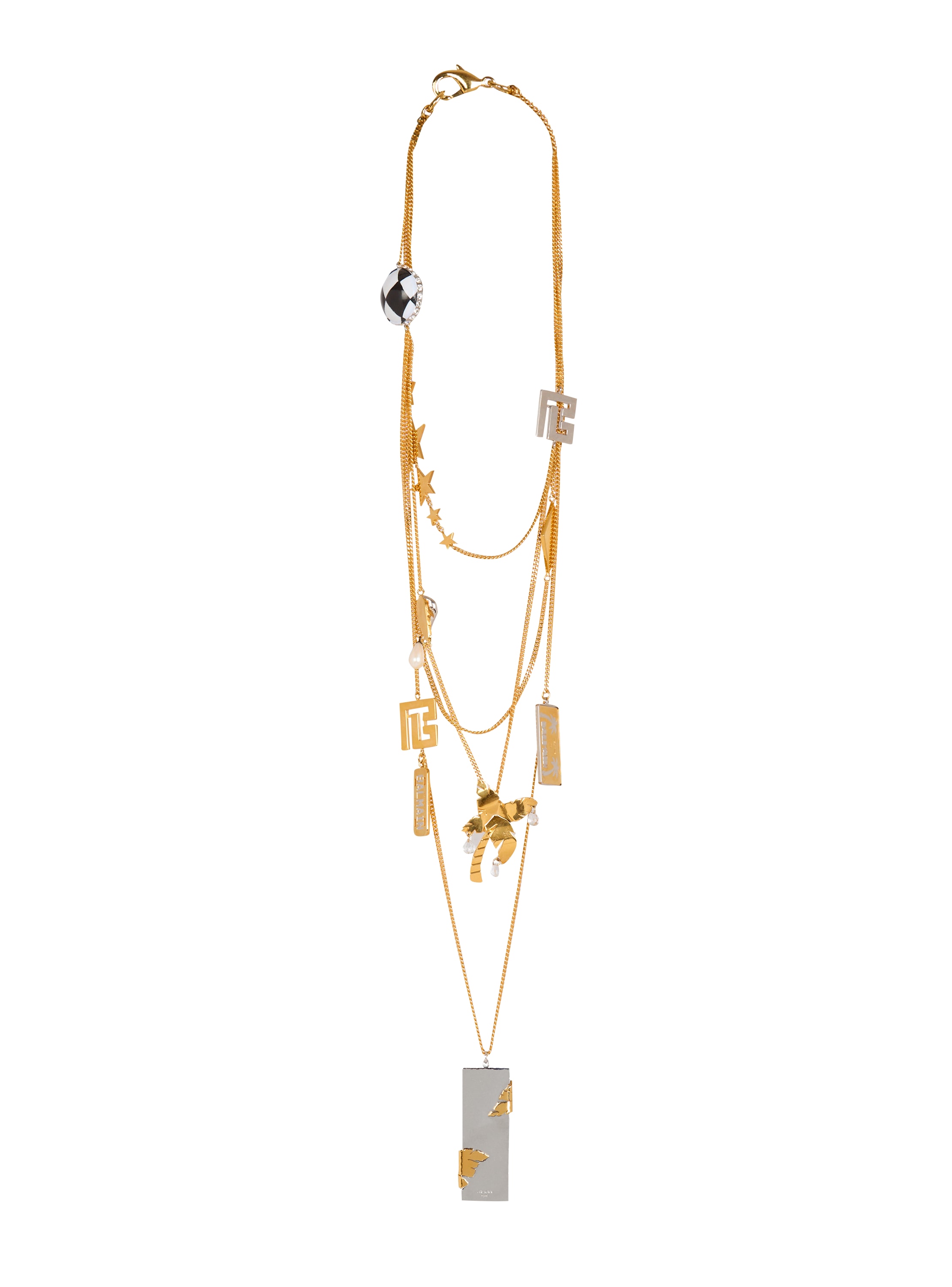 Balmain Long Miami pendant necklace | Thumbnail 3