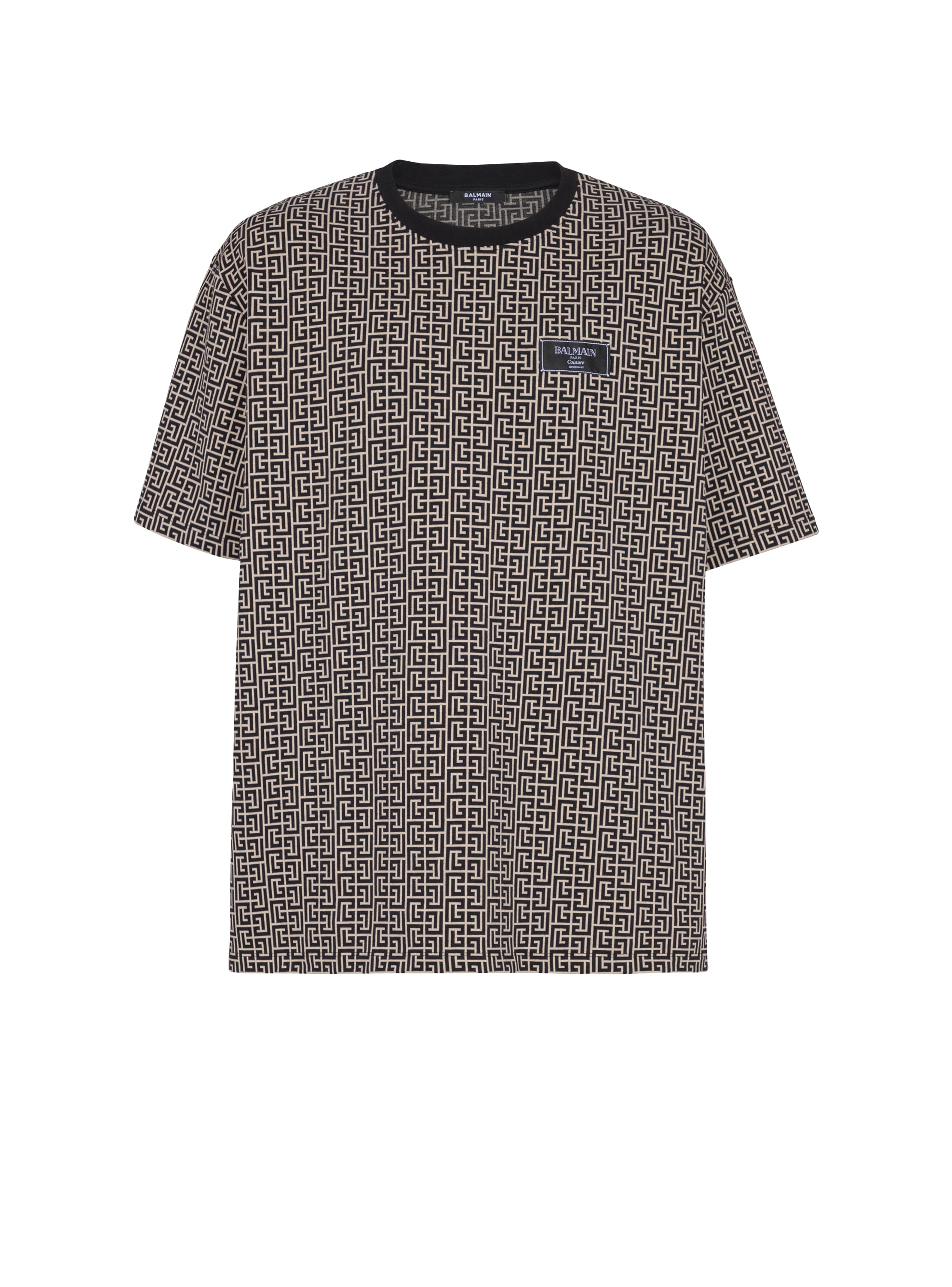 Balmain PB Labyrinth jacquard T-shirt