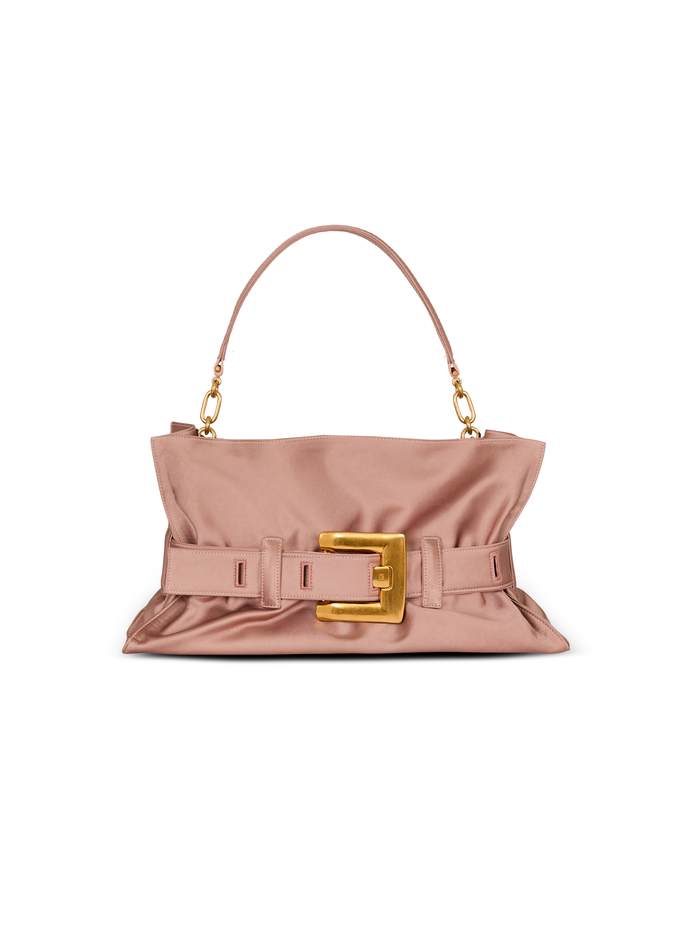 Balmain Women's Pink - Satin Anthem Medium Bag