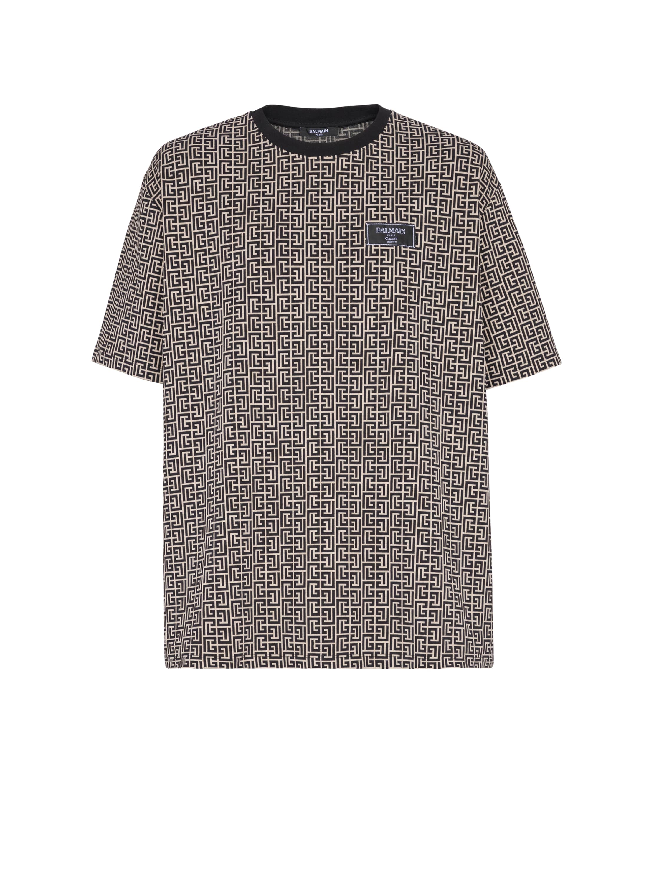 Balmain Monogram jacquard T-shirt