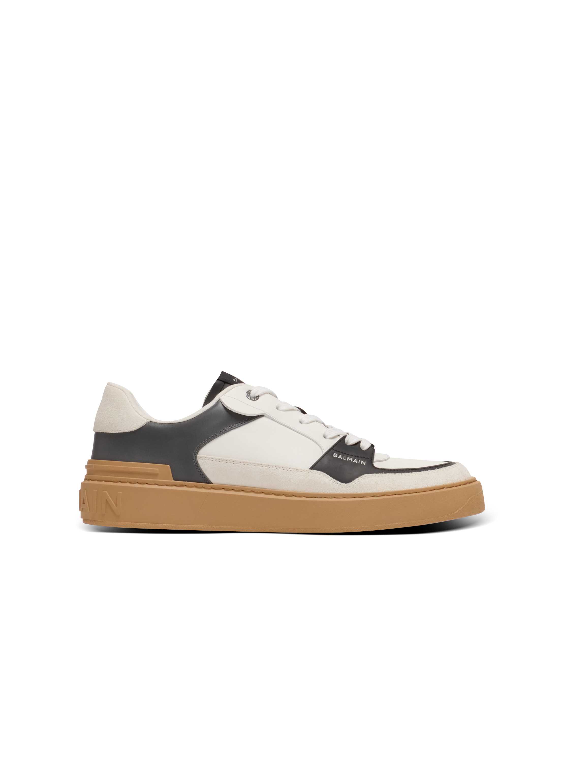 Balmain B Court Flip Low-top Sneakers In Gray