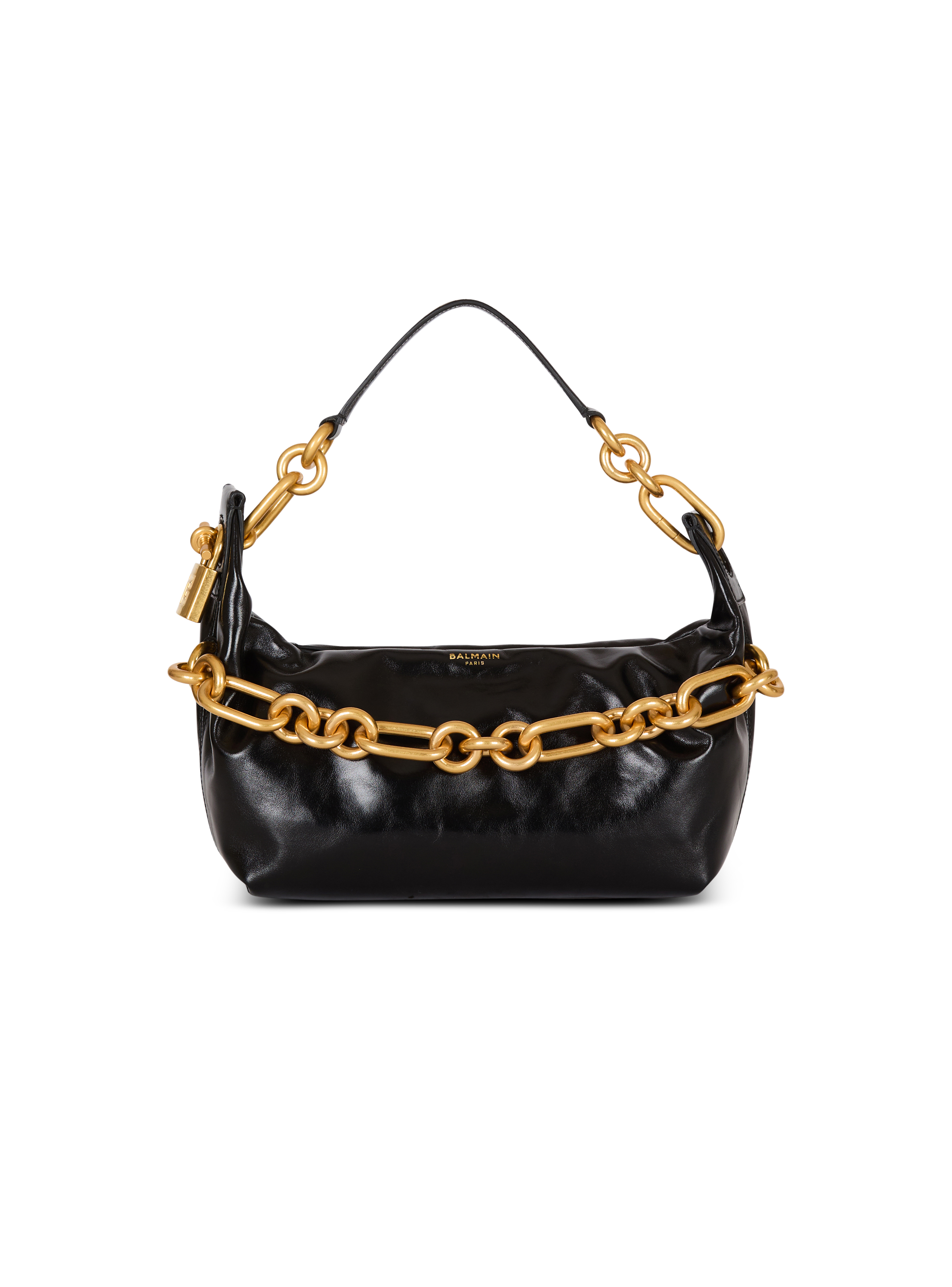 Balmain Women's Black - Medium Sync Bag In Calfskin Leather