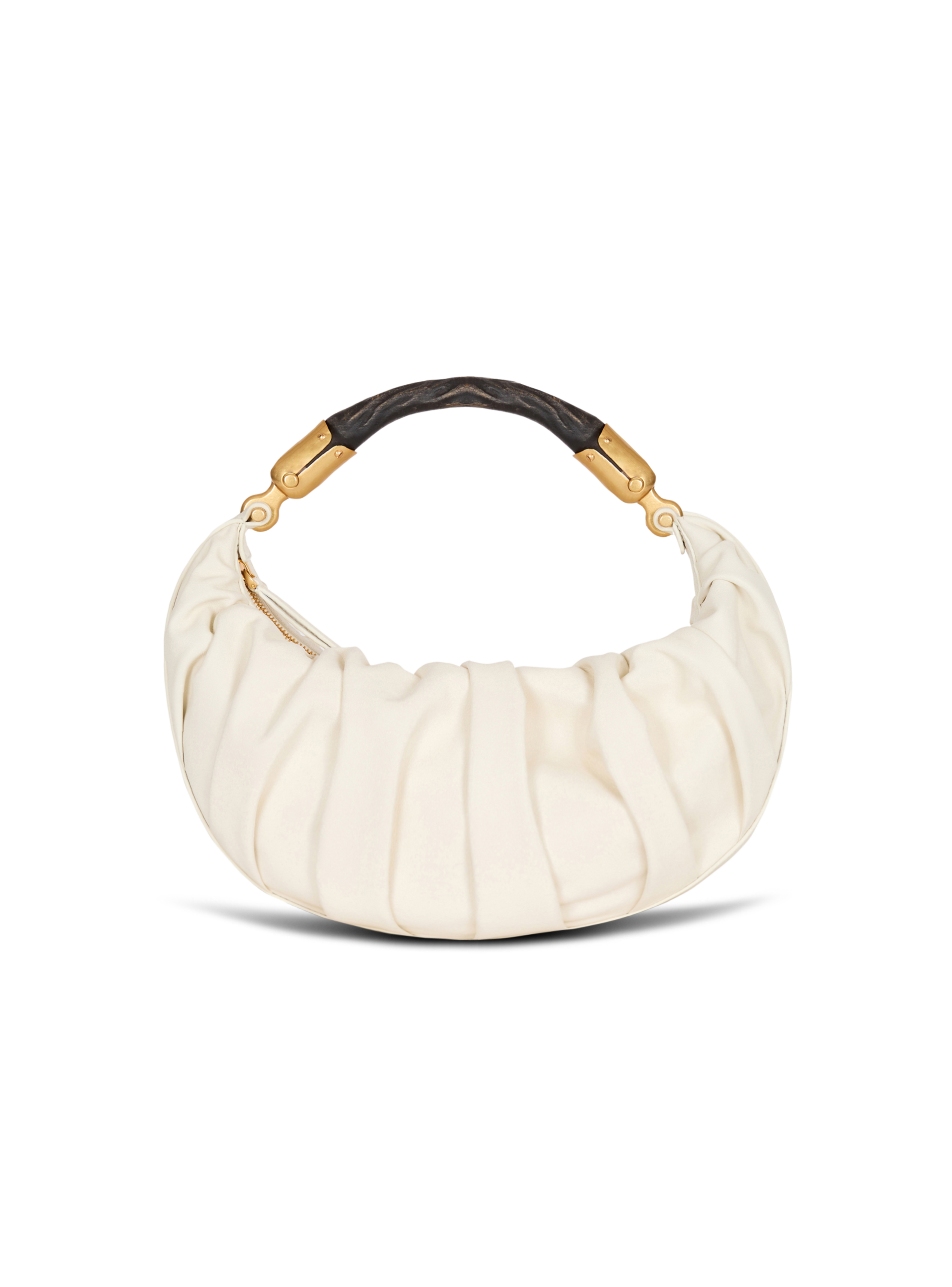 Balmain Women's Beige - Medium Ébène Bag In Calfskin Leather