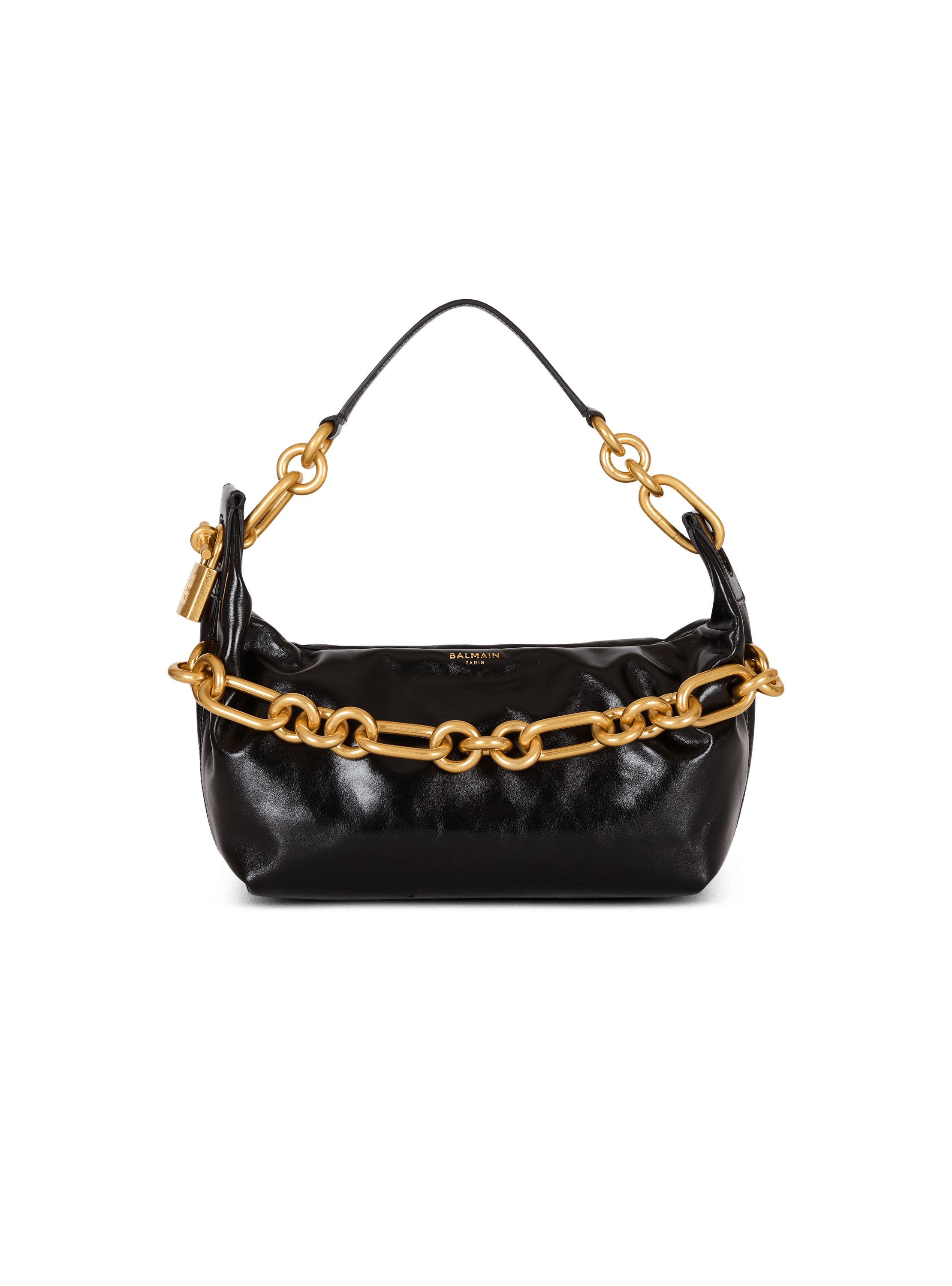 Balmain Women's Black - Sync Medium Bag In Calfskin Leather