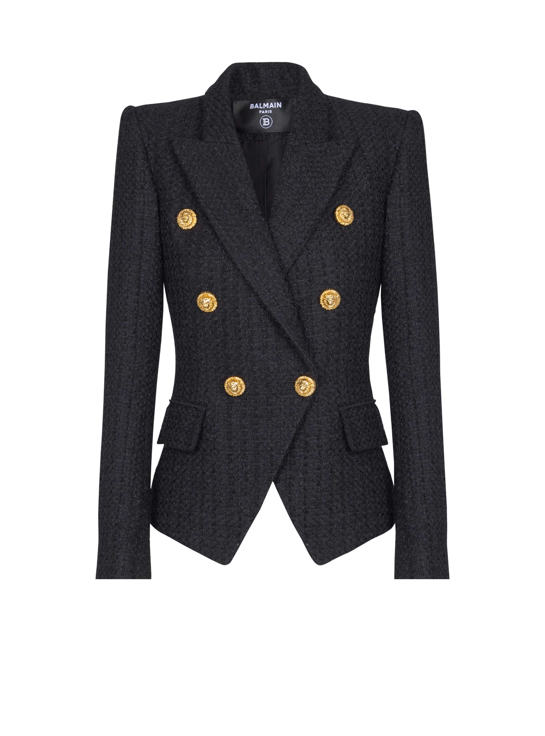 Balmain 6-buttons tweed jacket