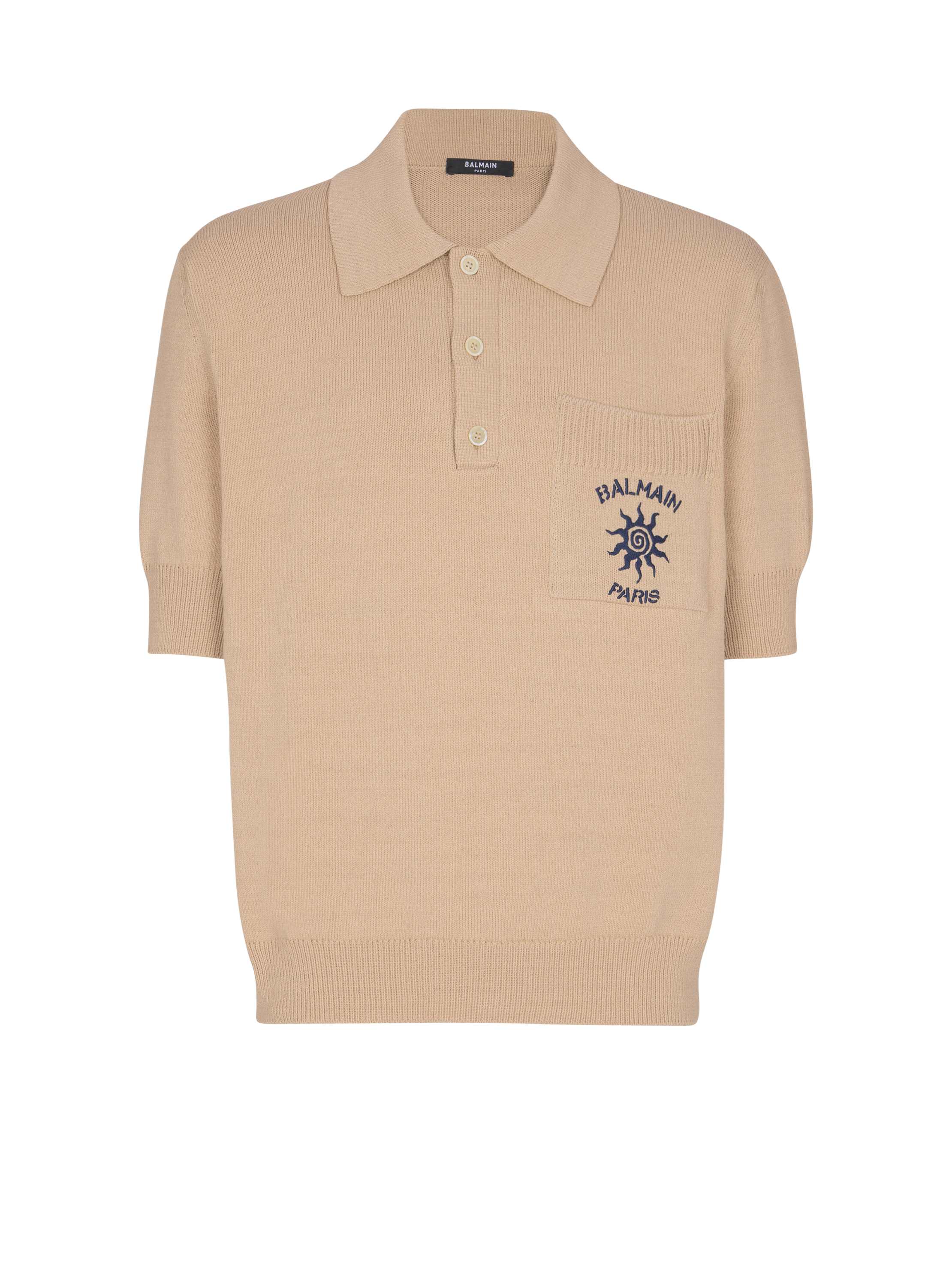 Balmain Sun Polo In Sand