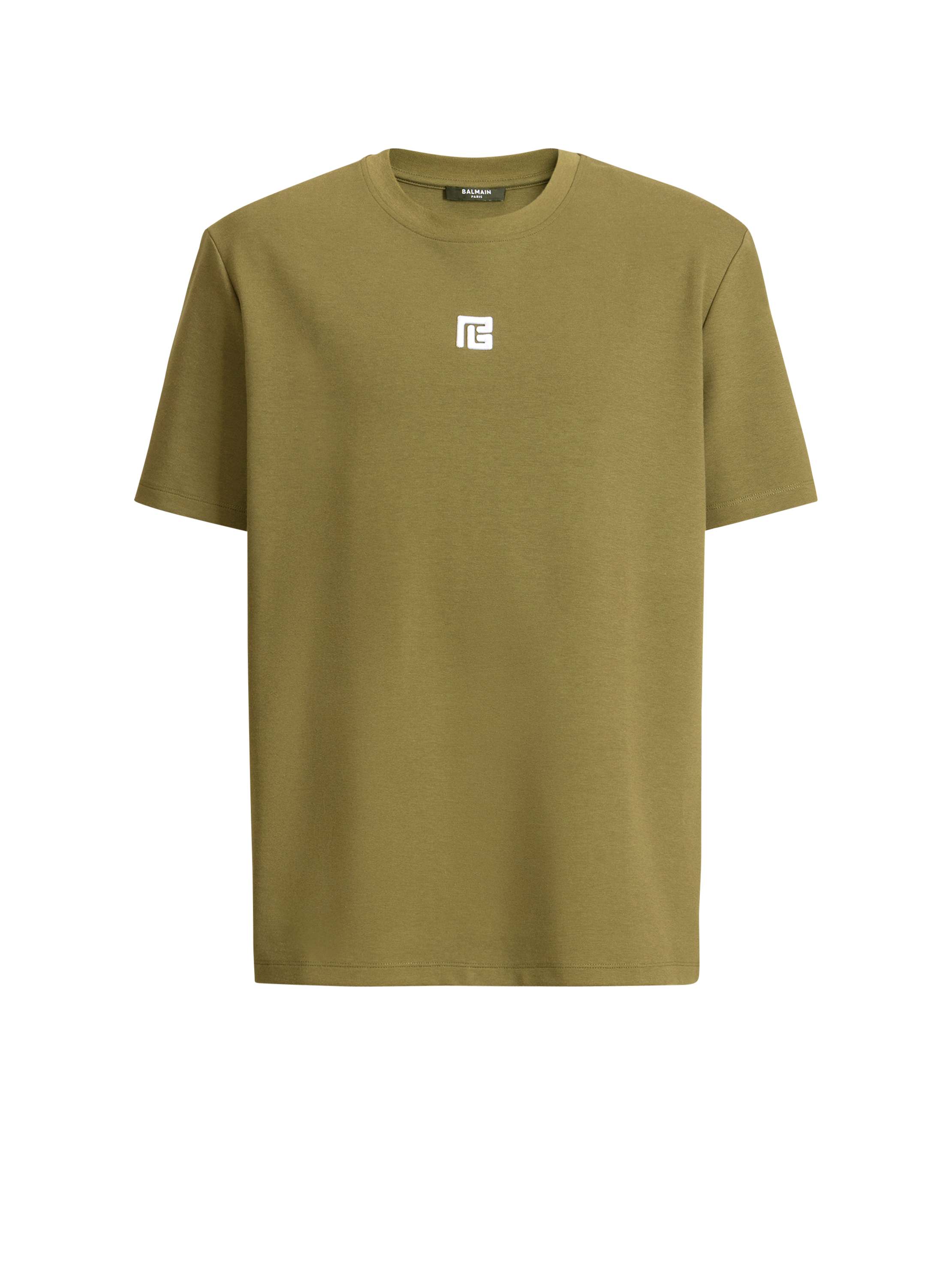 Balmain T-shirt with embroidered logo