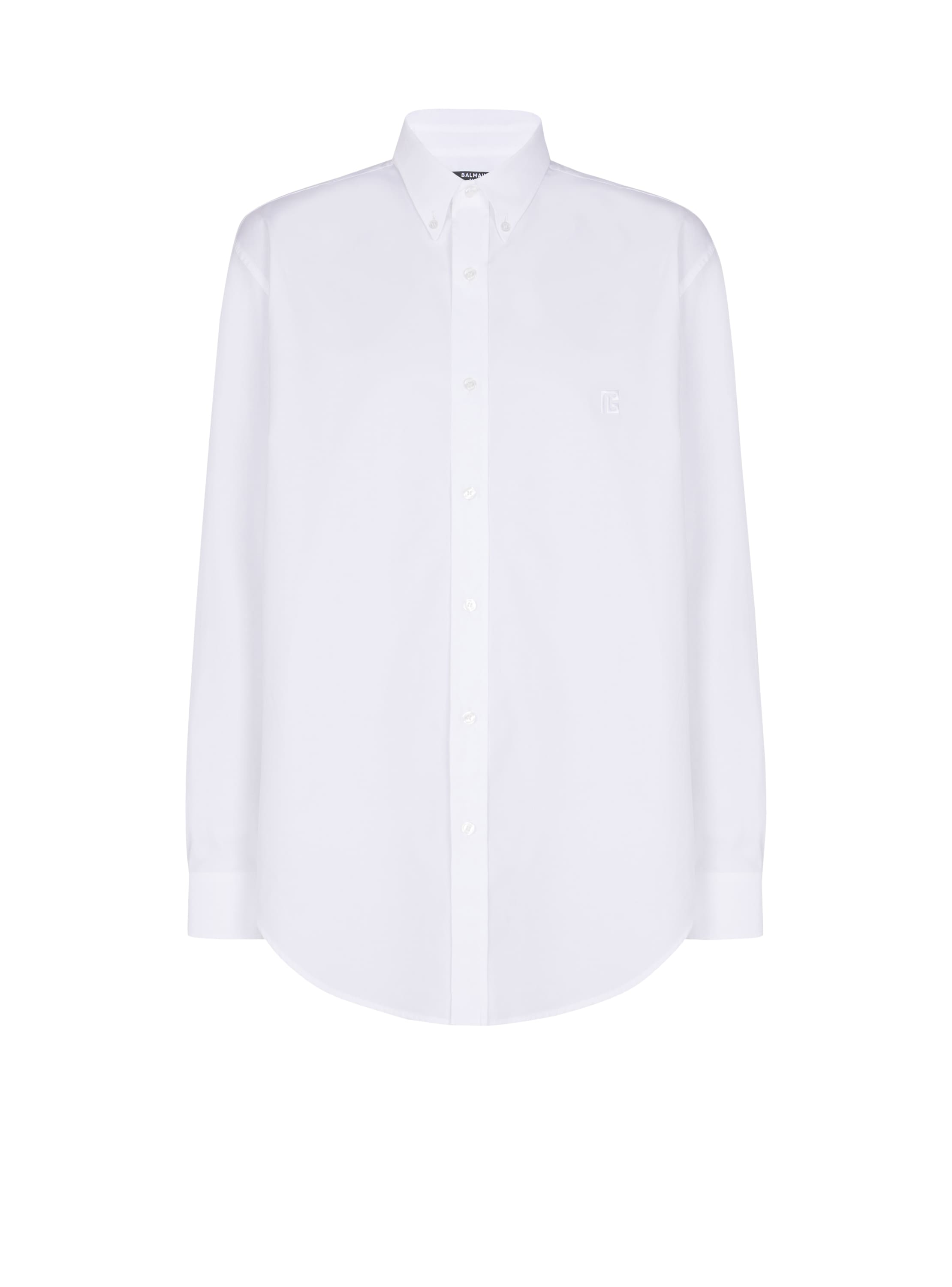 Balmain Cotton poplin shirt