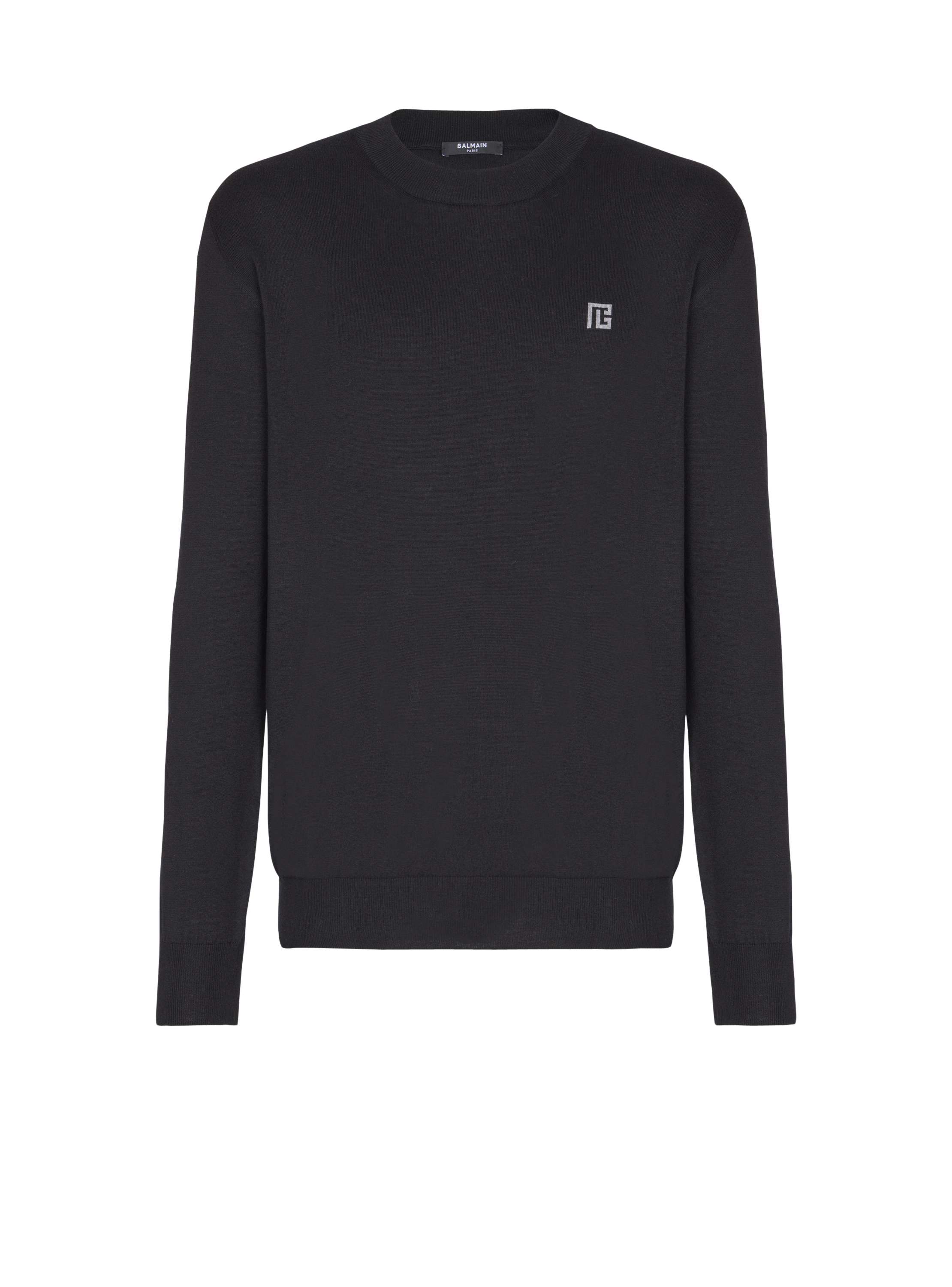 Balmain Fine silk and cotton jumper