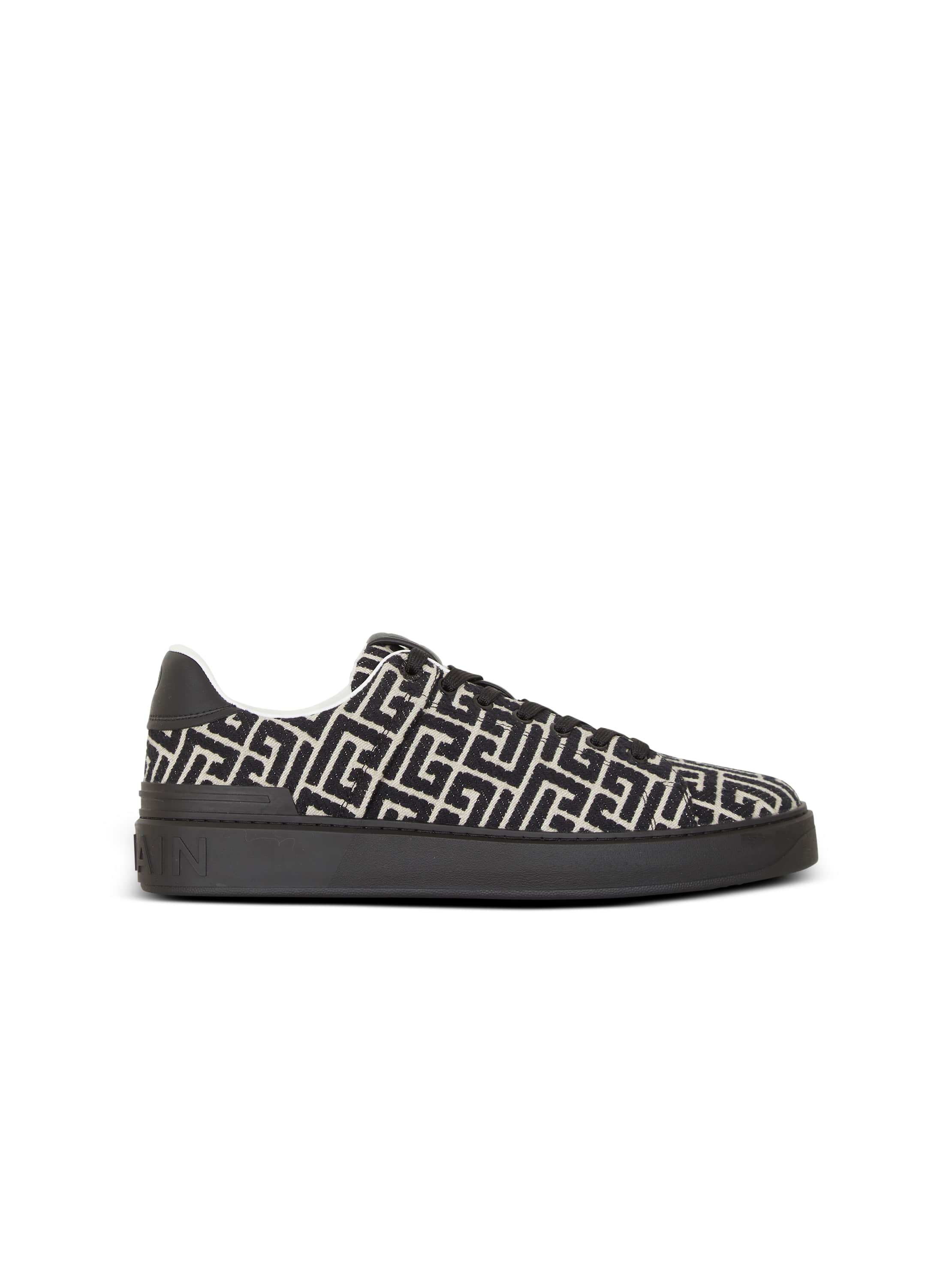 Balmain Monogram jacquard B-Court sneakers | Thumbnail 9 Balmain Monogram jacquard B-Court sneakers | Thumbnail 9