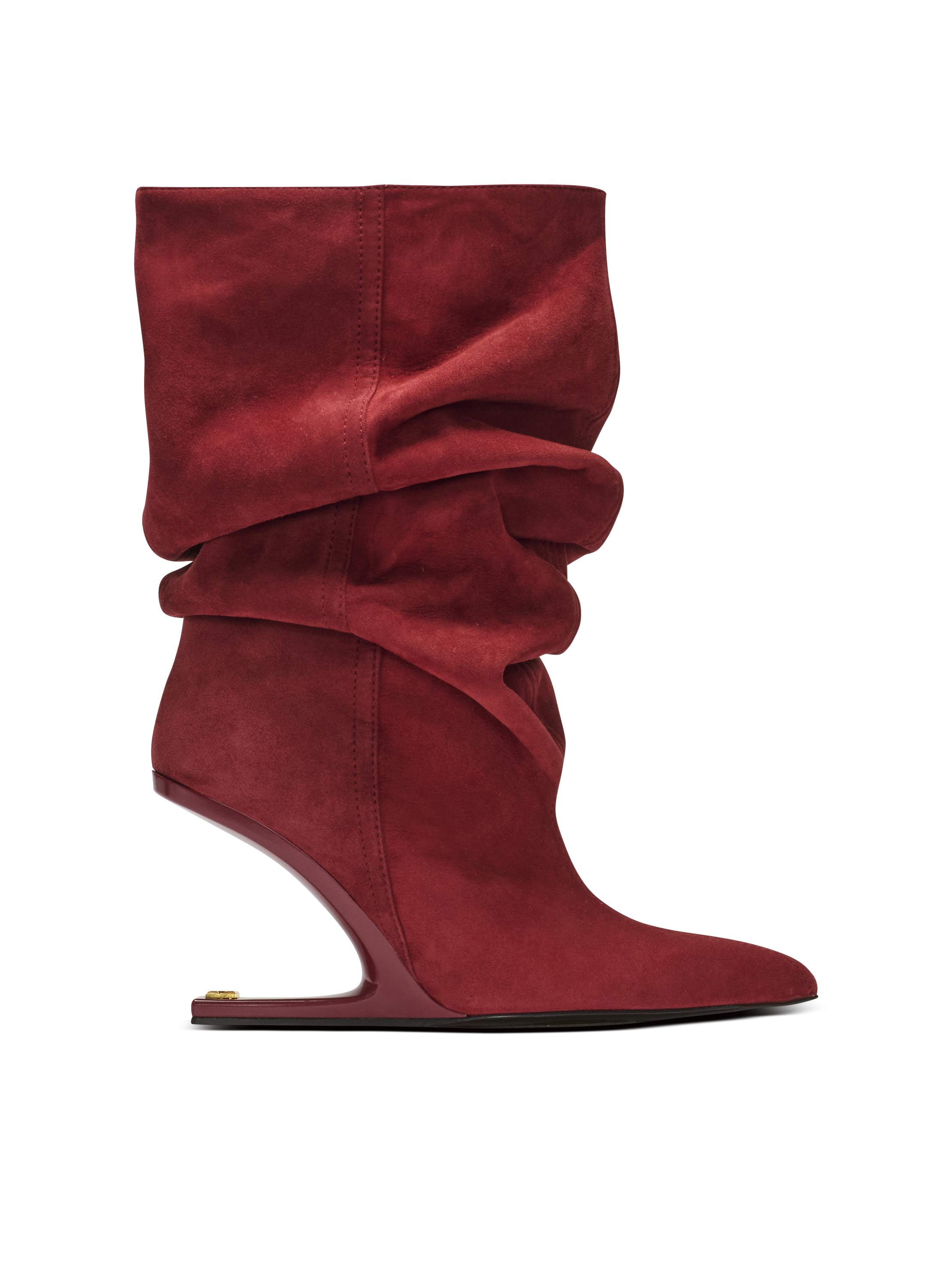 Balmain No Wedge suede ankle boots | Thumbnail 6 Balmain No Wedge suede ankle boots | Thumbnail 6