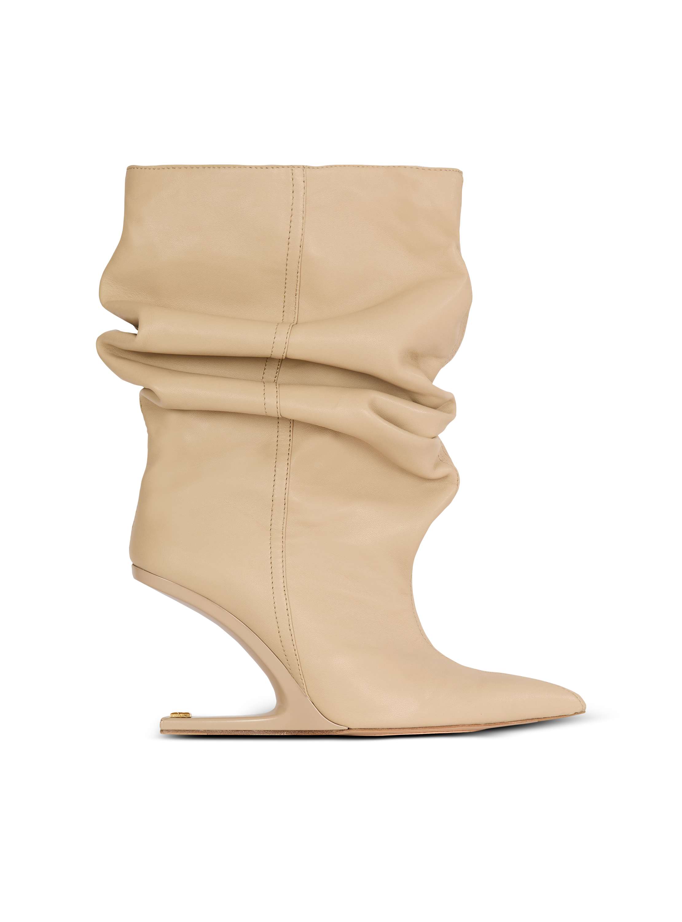 Balmain No Wedge smooth leather ankle boots | Thumbnail 6
