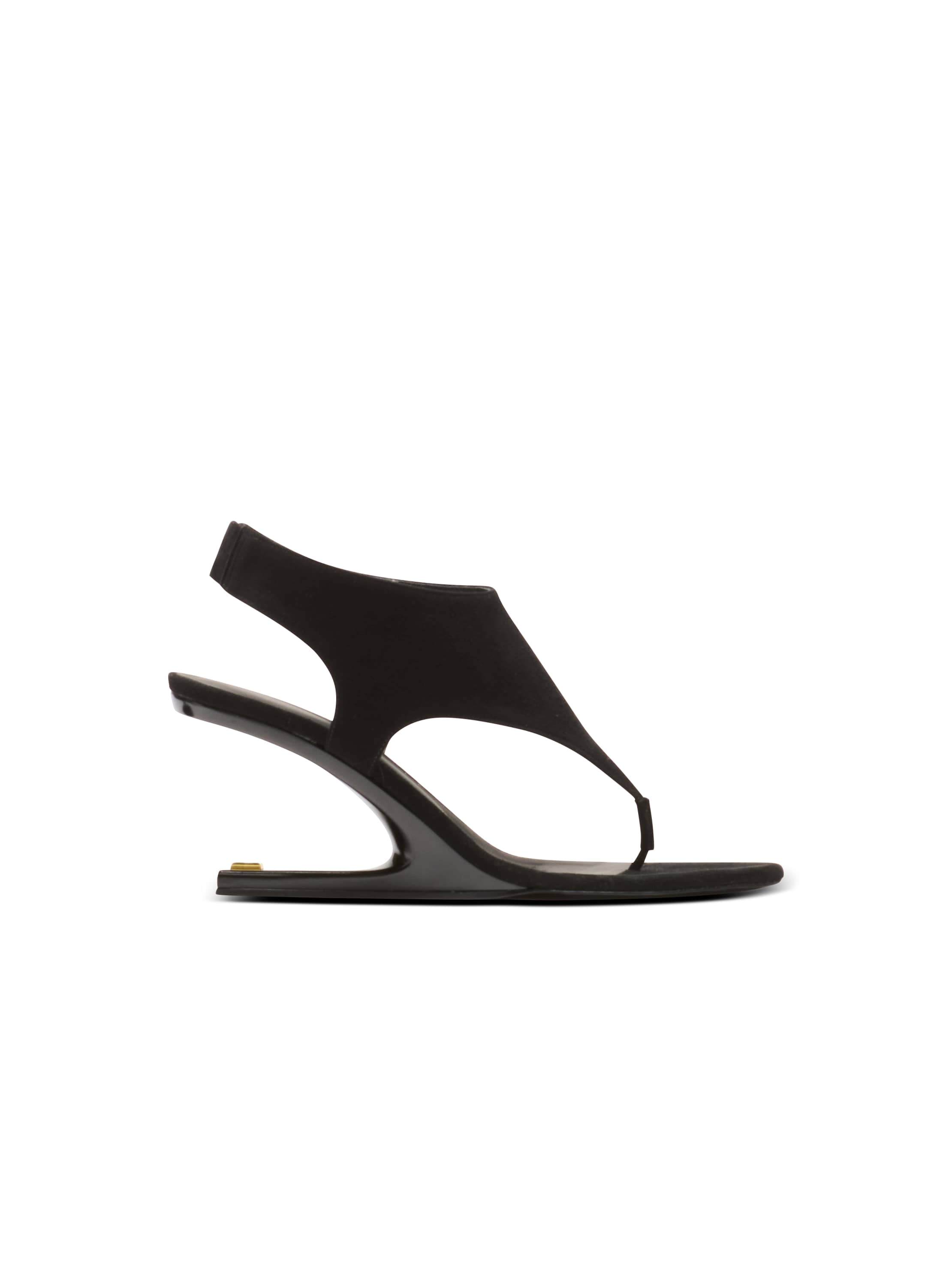 Balmain No Wedge suede sandals | Thumbnail 7 Balmain No Wedge suede sandals | Thumbnail 7