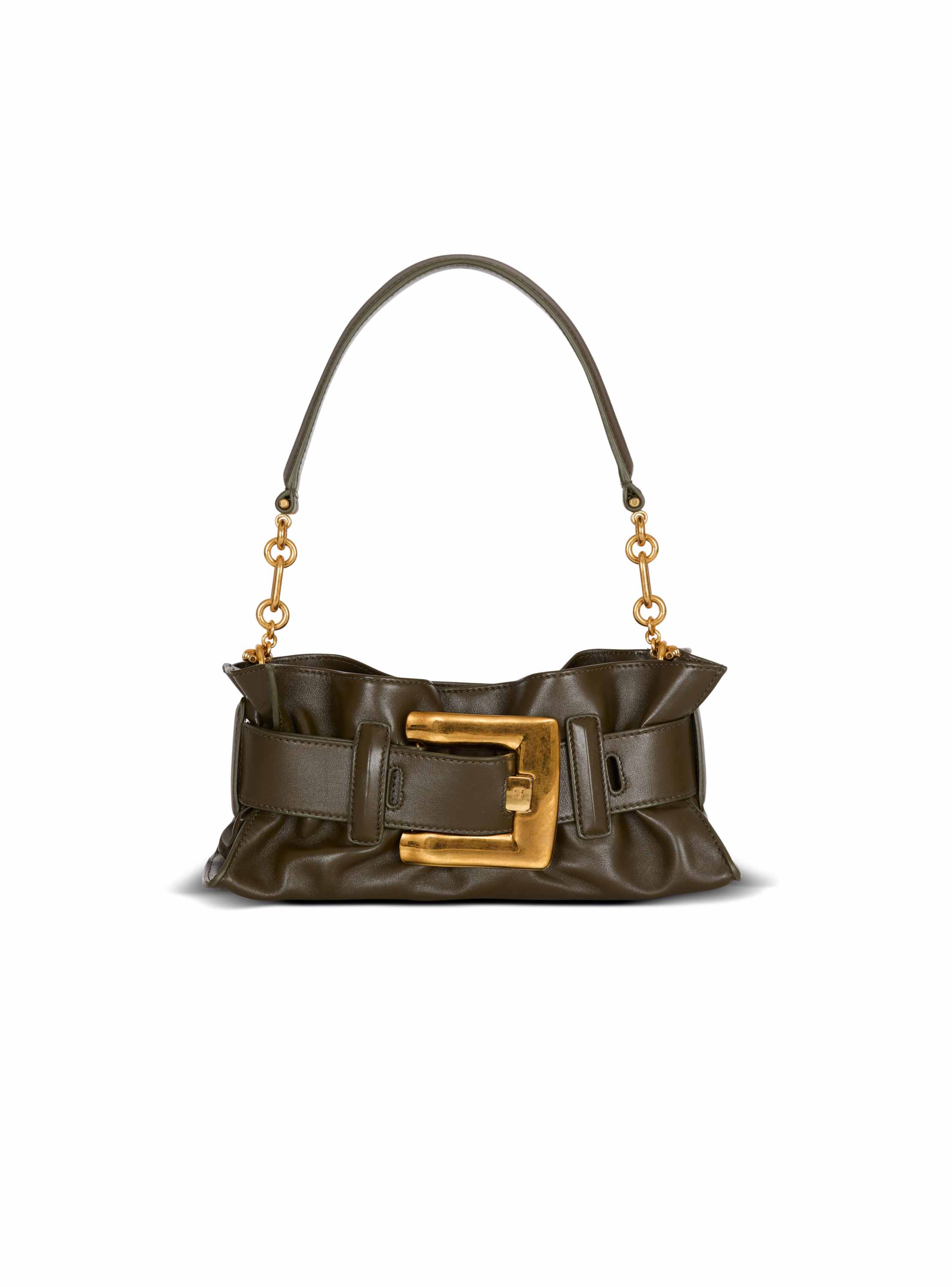 Balmain Mini Anthem Shoulder bag in calfskin leather | Thumbnail 8 Balmain Mini Anthem Shoulder bag in calfskin leather | Thumbnail 8