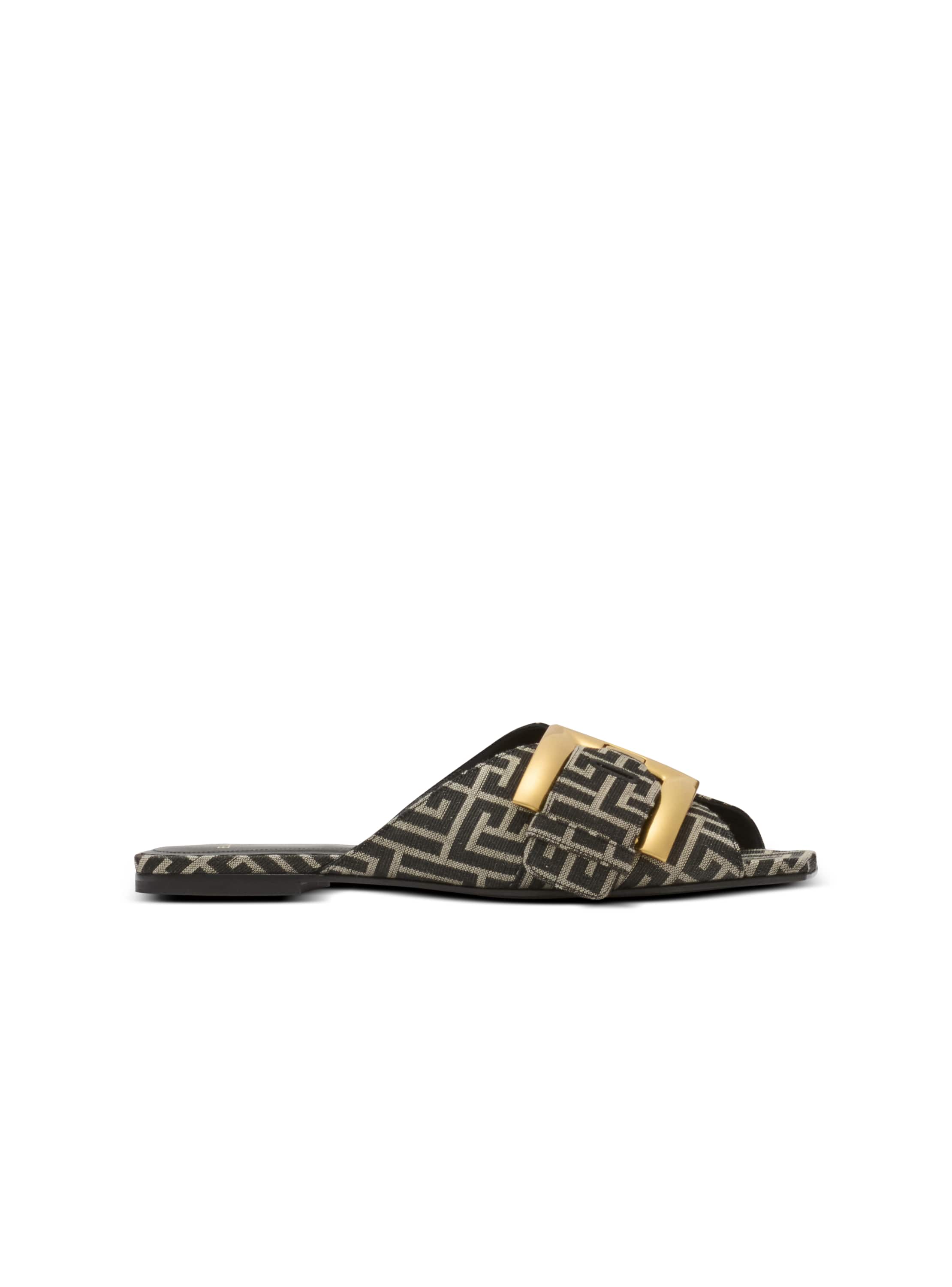 Balmain Flat monogram jacquard Anthem sandals | Thumbnail 6