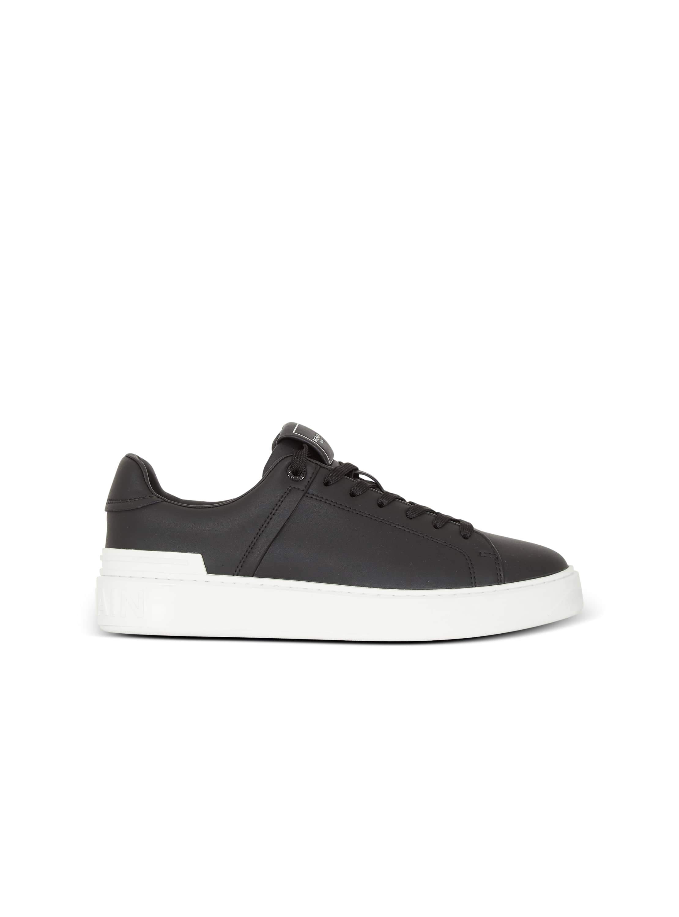 Balmain B-Court sneakers in calfskin